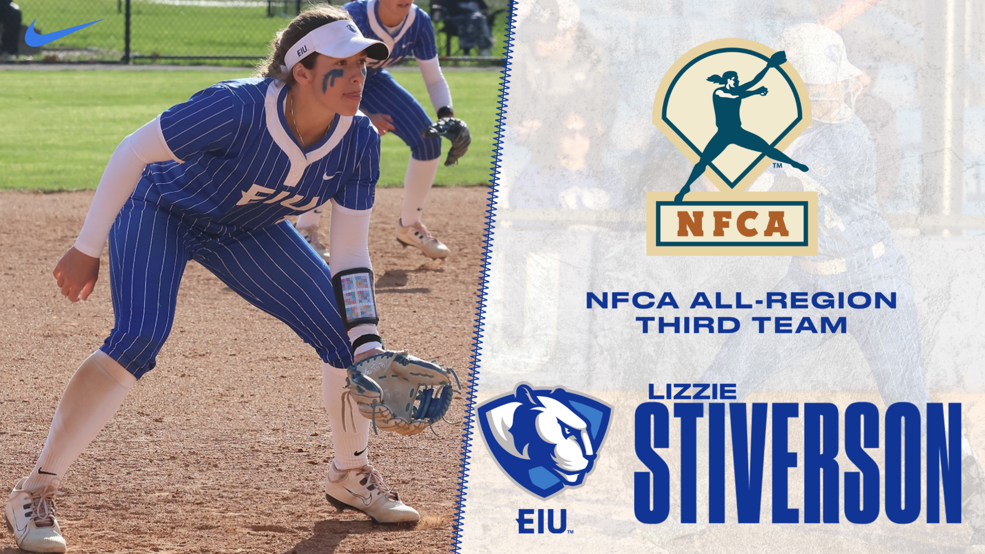 Lizzie Stiverson named third team NFCA All-Region