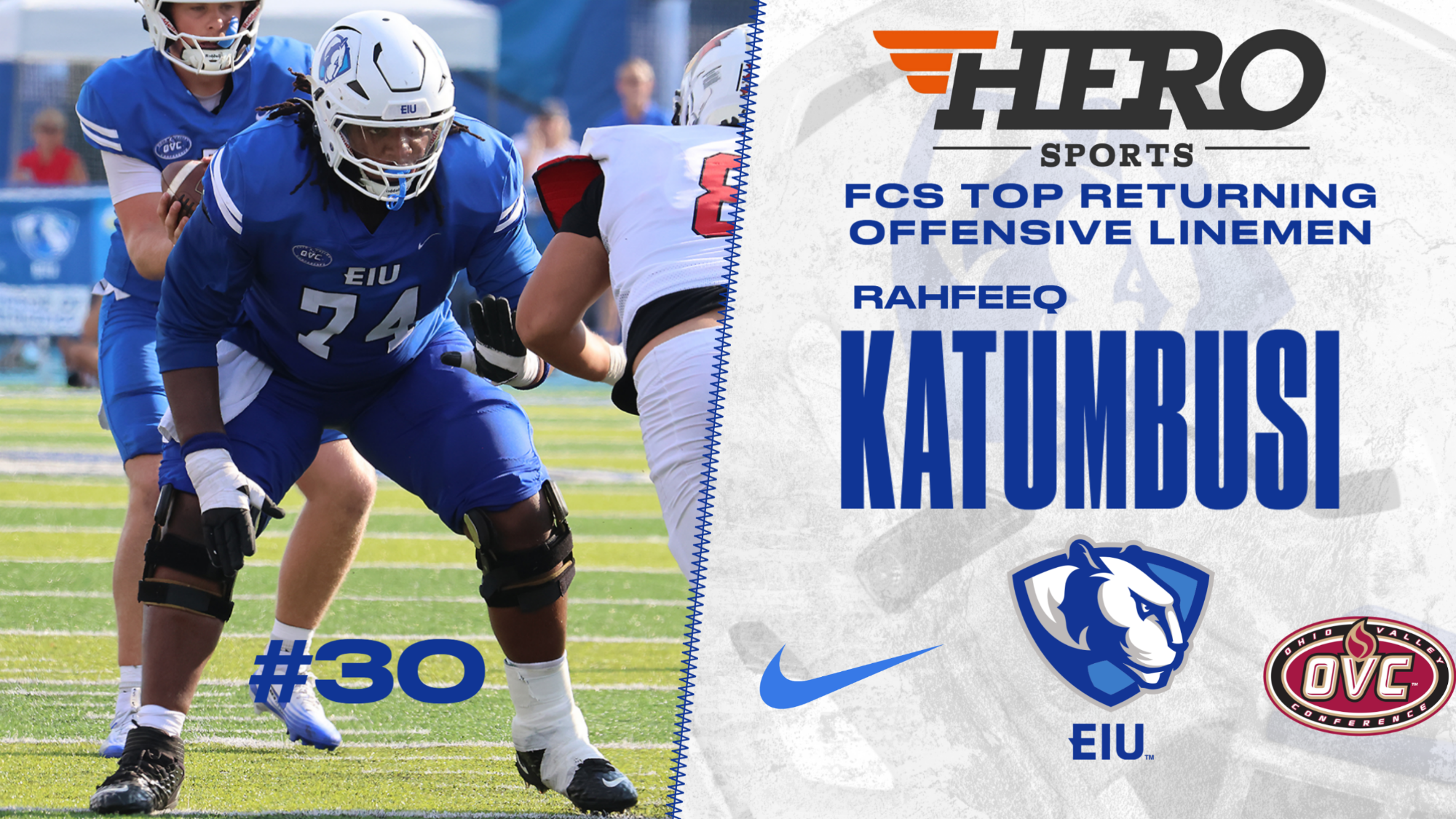 Rahfeeq Katumbusi has been named a Top FCS Returning Linemen for 2026