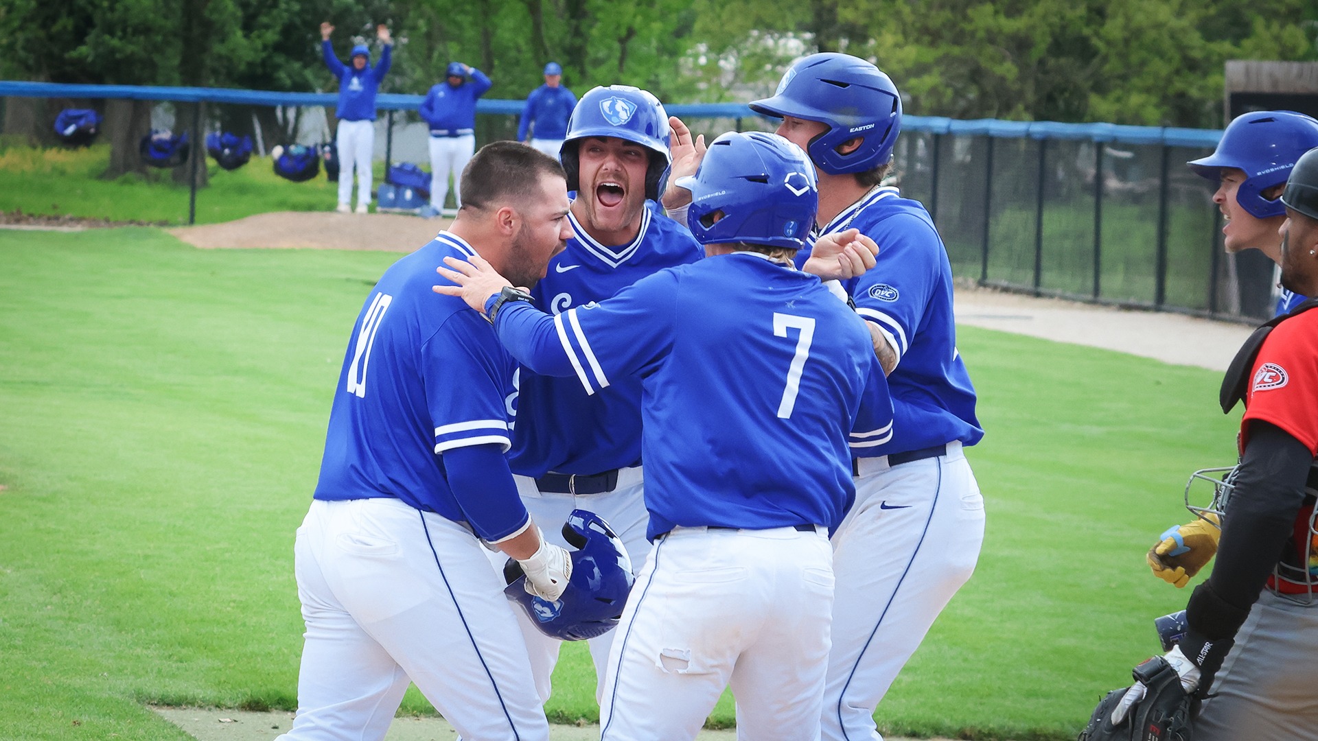 Dylan Drumke Grand Slam Celebration 