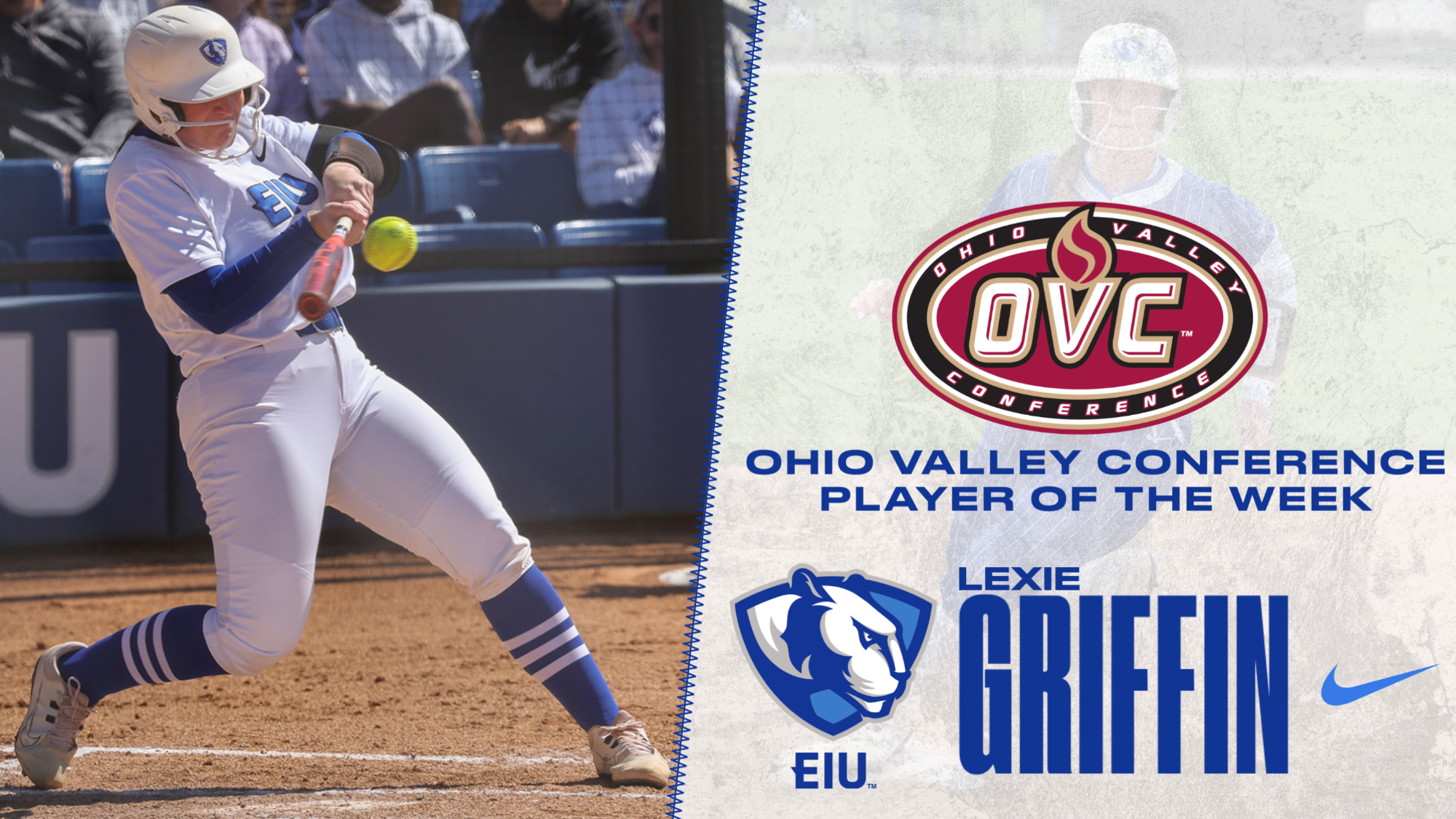 Lexie Griffin named OVC Player of the Week for softball - May 4