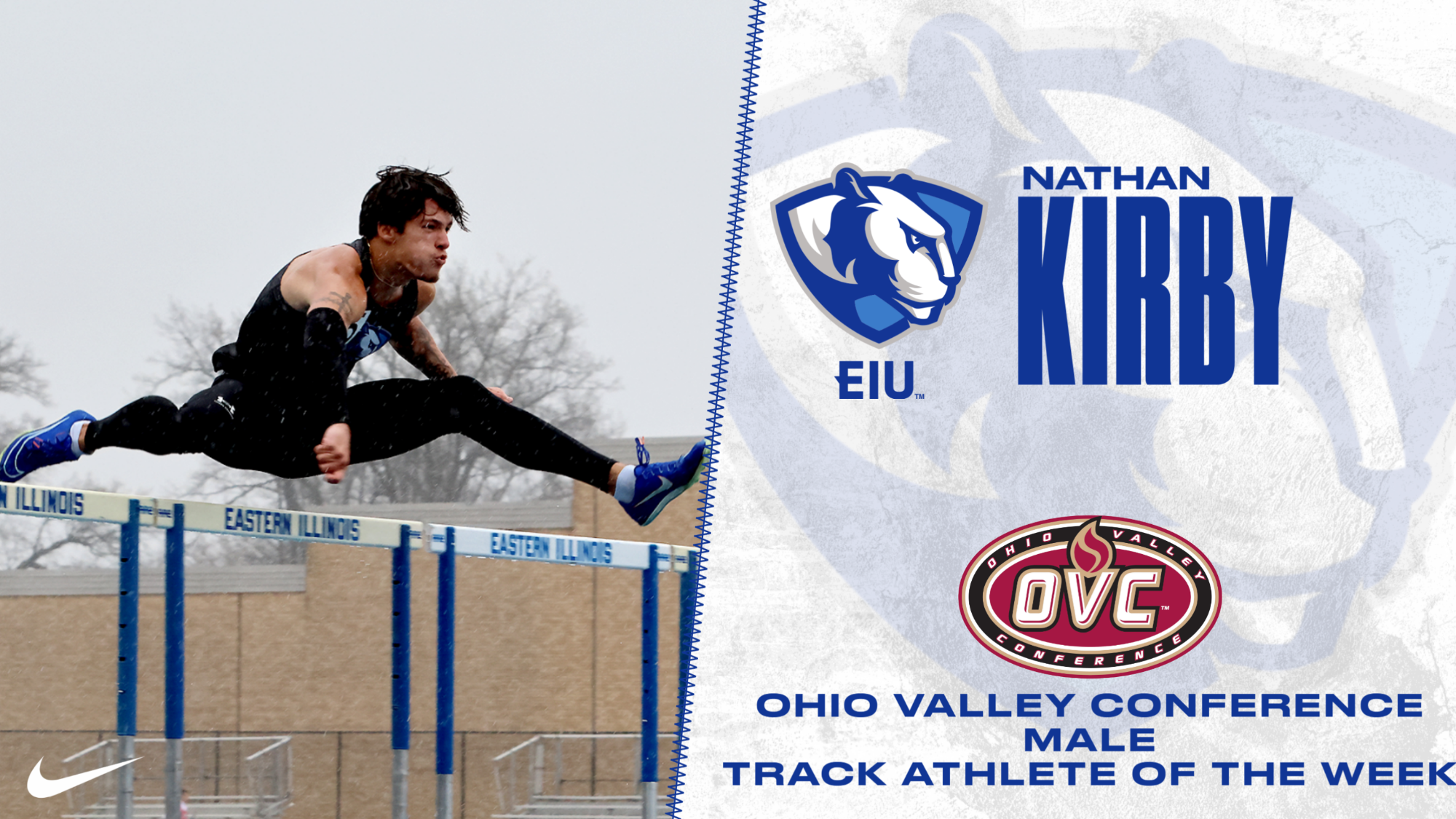 Nathan Kirby named OVC Male Track Athlete of the Week - May 7