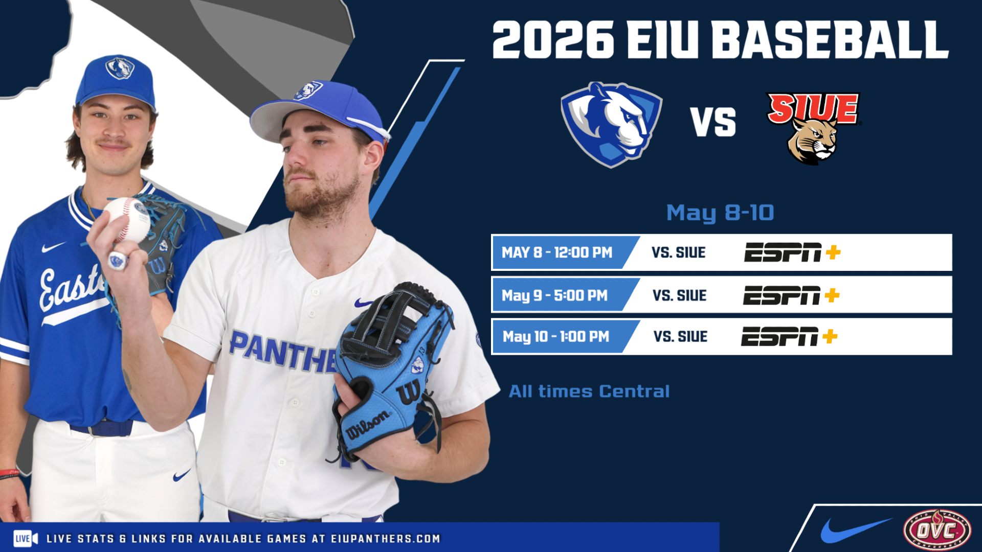 EIU vs. SIUE Baseball Preview