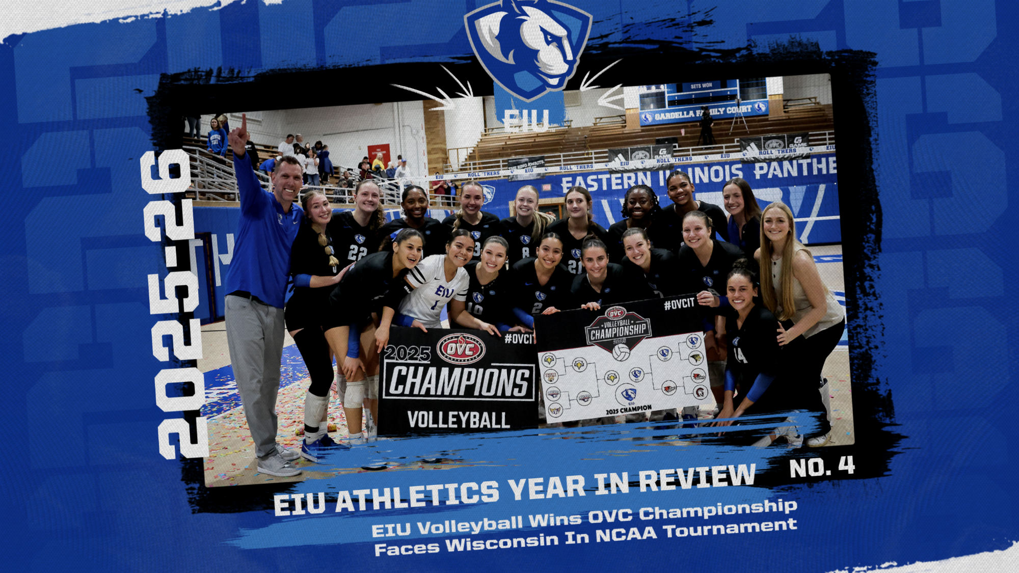 EIU Year In Review No. 4 - Volleyball Wins OVC title, makes NCAA appearance