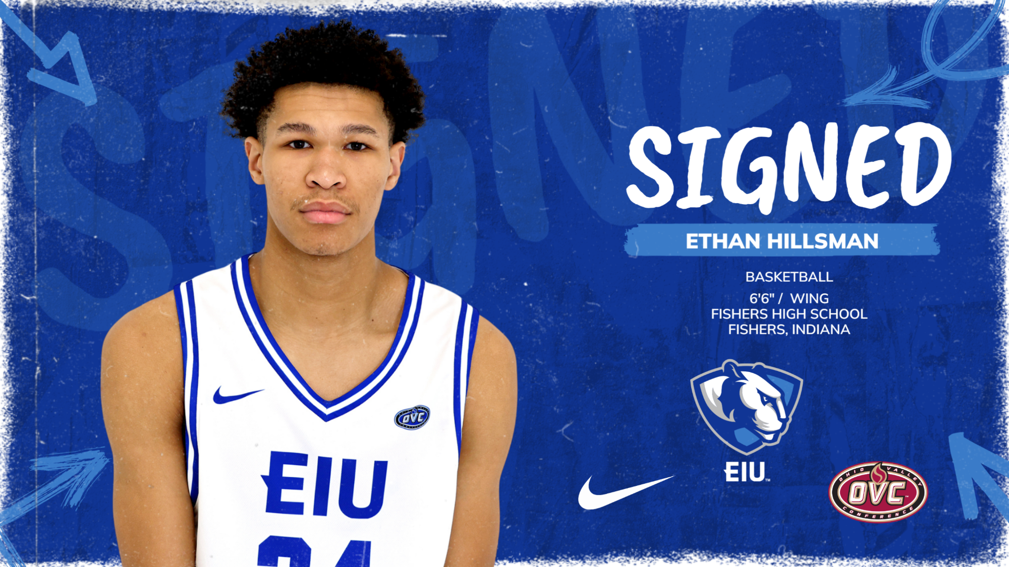 Ethan Hillsman Signs with EIU men's basketball 