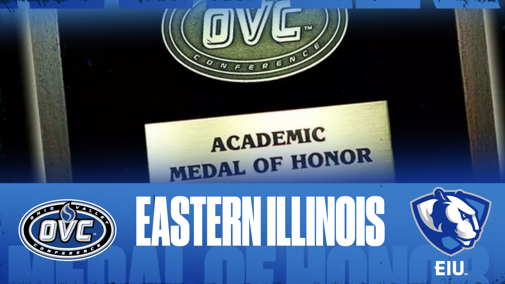 EIU OVC Medal of Honor Award Graphic