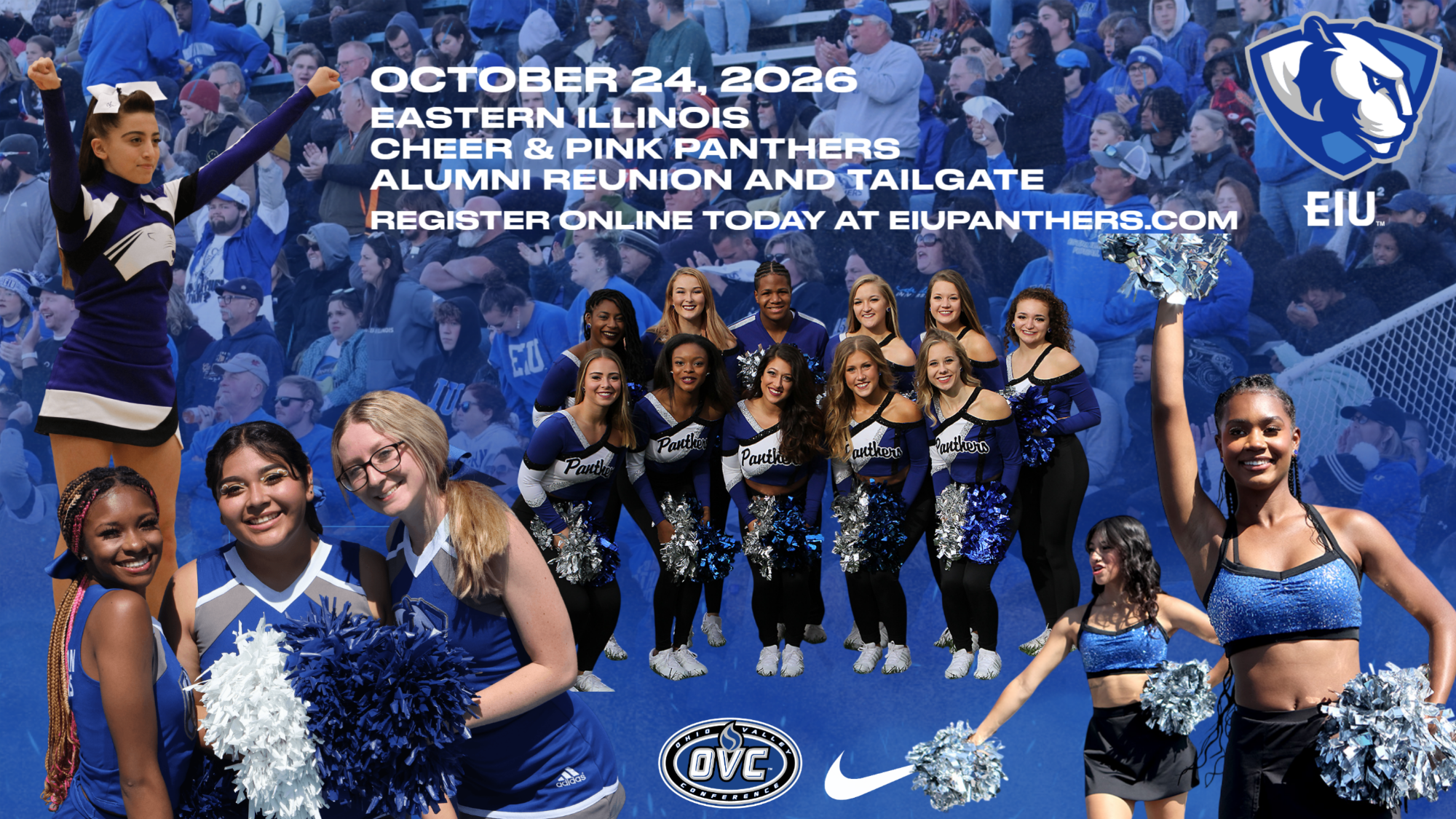 EIU Pink Panthers and Cheer Team Reunion Weekend - October 24