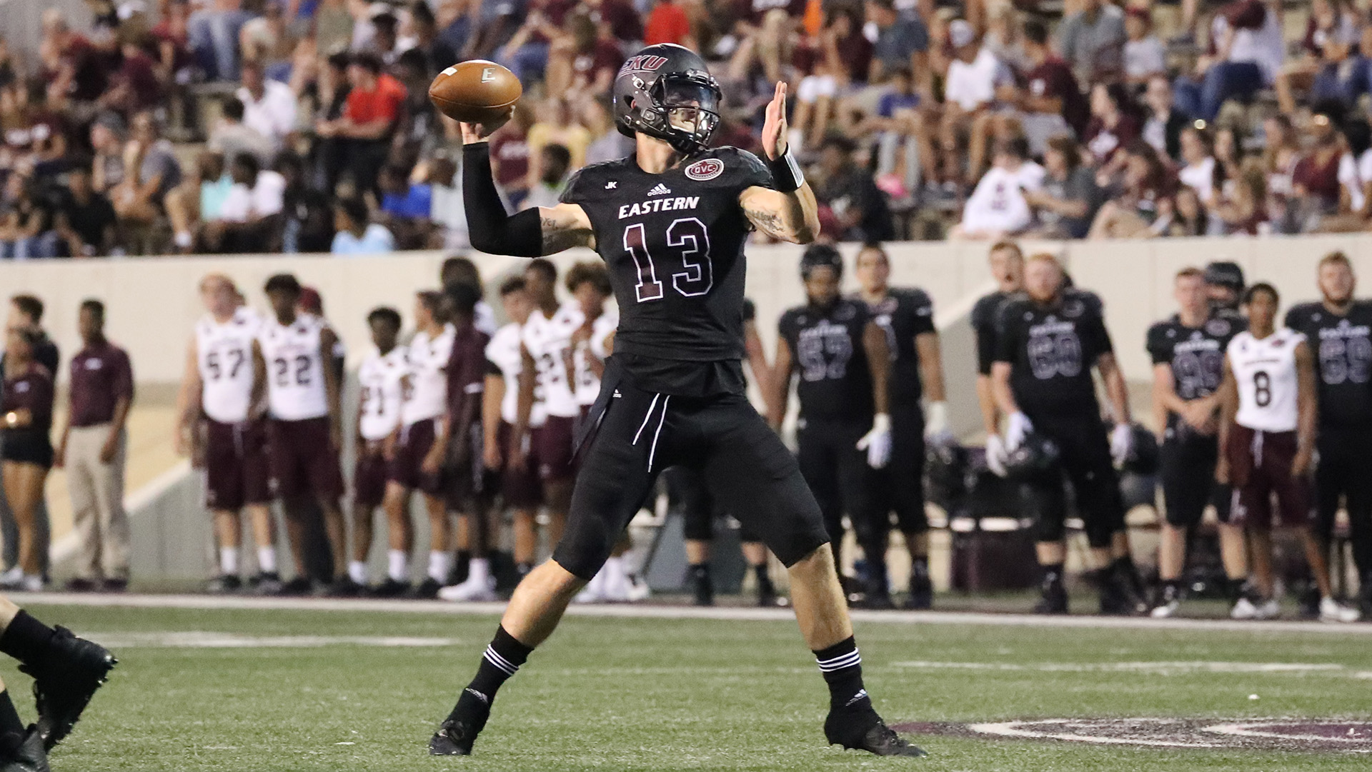 Dakota Allen Football Eastern Kentucky University Athletics