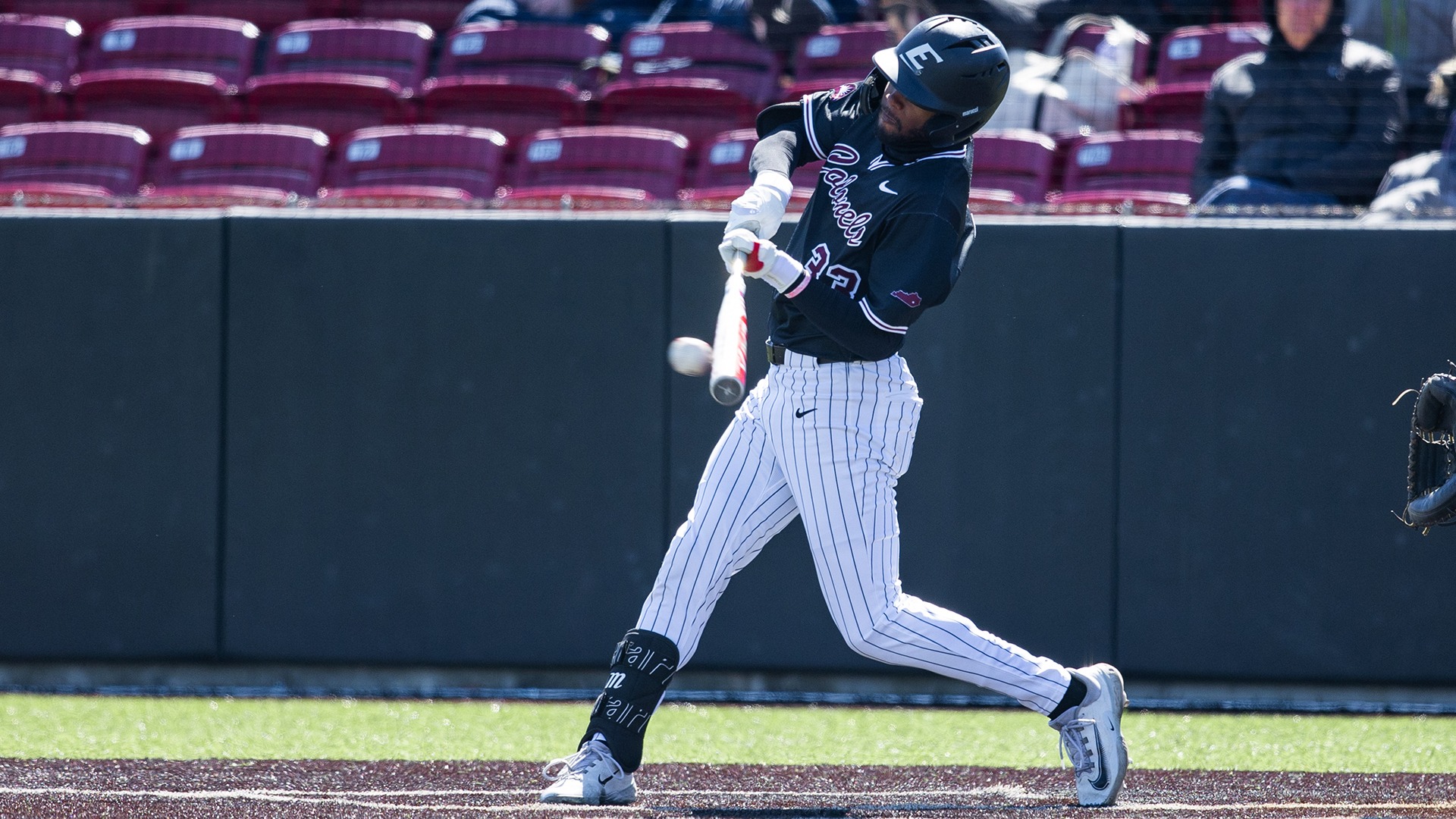 Julius Scearce connects with the ball against Wright State