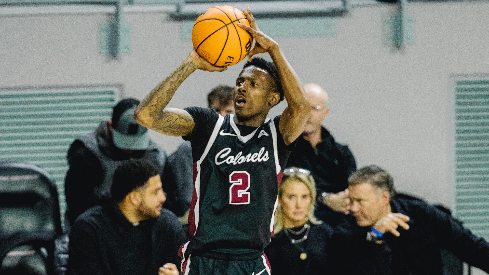 Tyler Jackson attempts a 3-pointer against Austin Peay