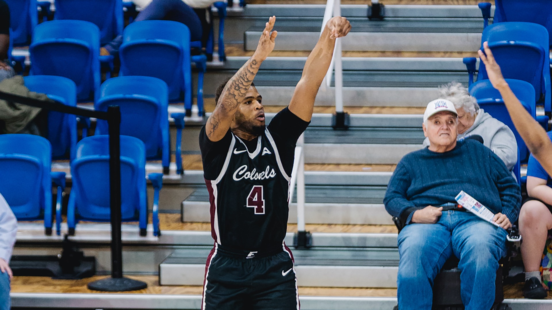 Juan Cranford Jr. puts up a shot at West Georgia