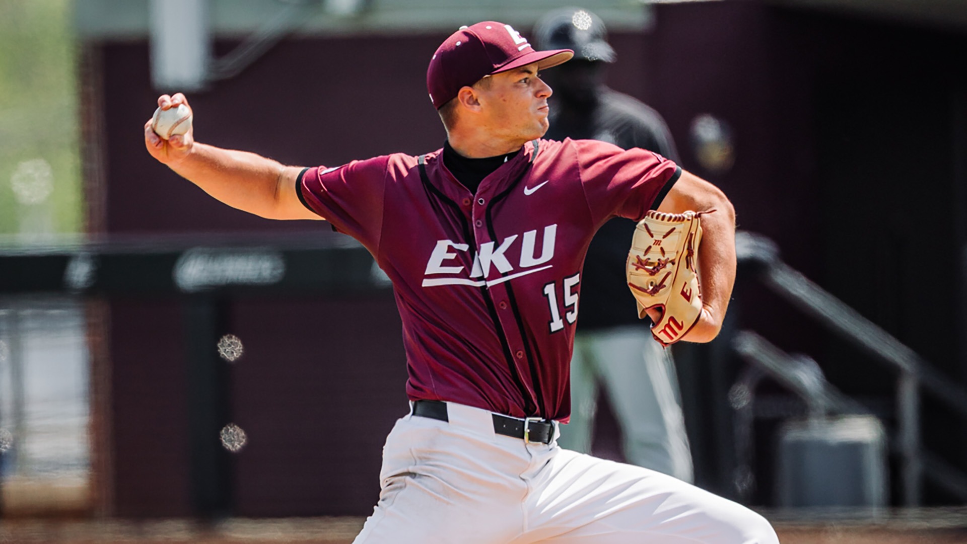Jacob Price throws a pitch against Bellarmine