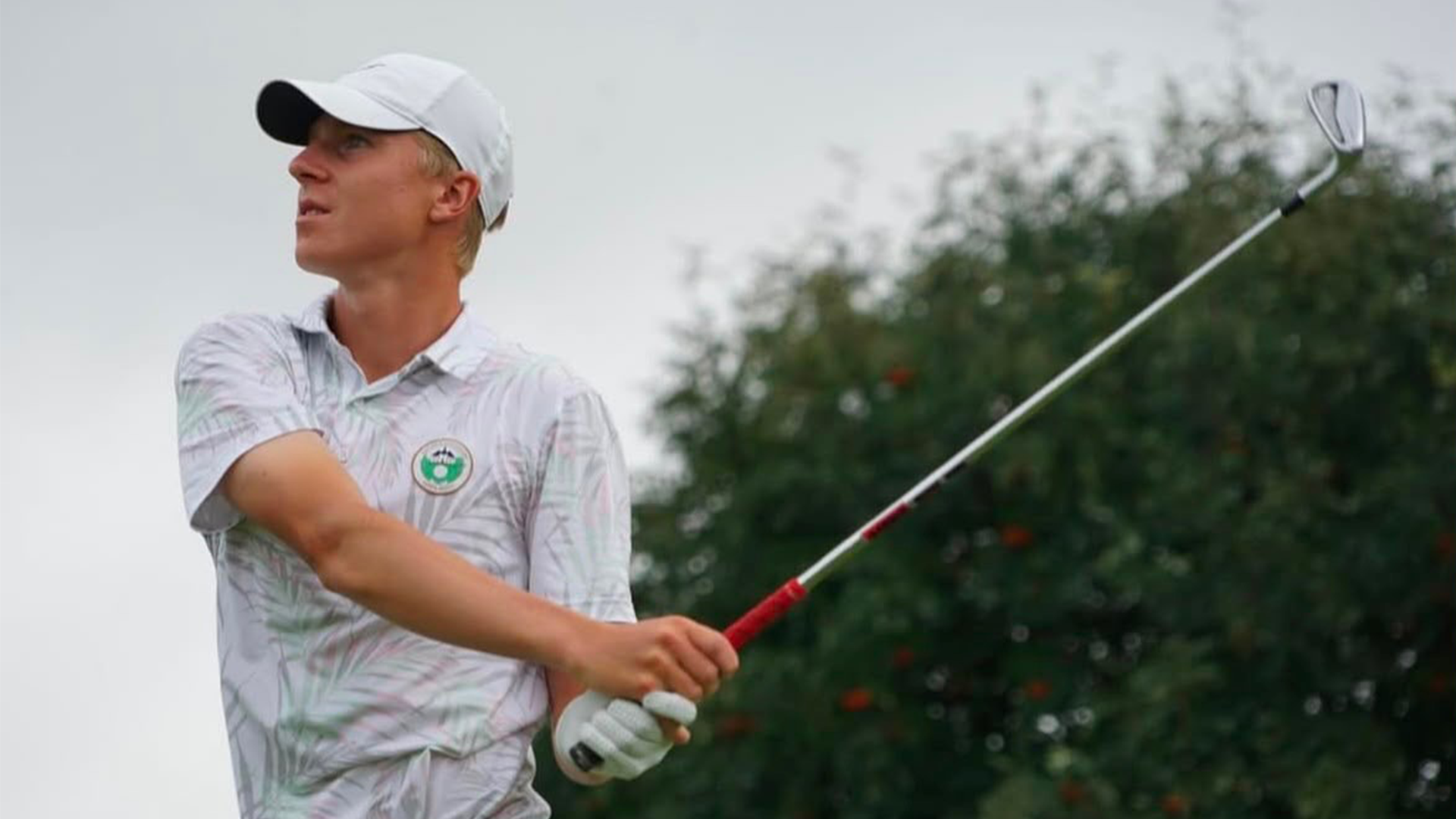 New Signee Milton Wallin in Golf Backswing