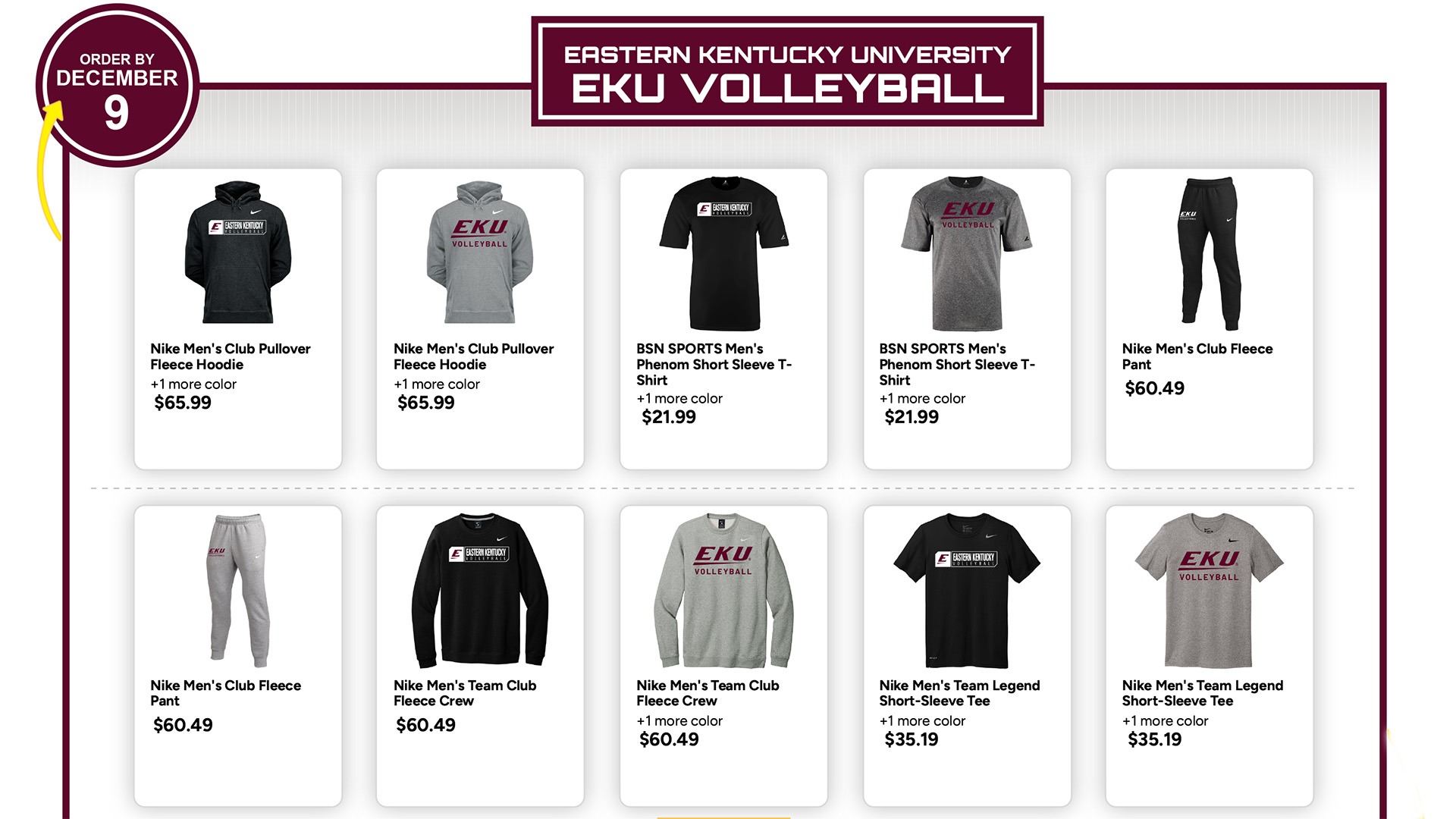 Volleyball Team Store