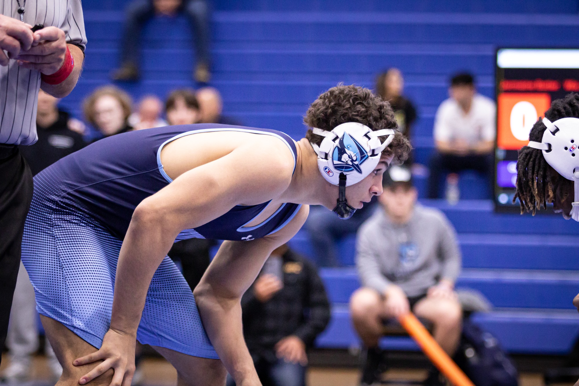 Elmhurst Men's Wrestling at Al Hanke Invitational on 1/18/2025 at R.A. Faganel Hall in Elmhurst, IL. Photo by Matthew Haufe/Elmhurst Athletics.