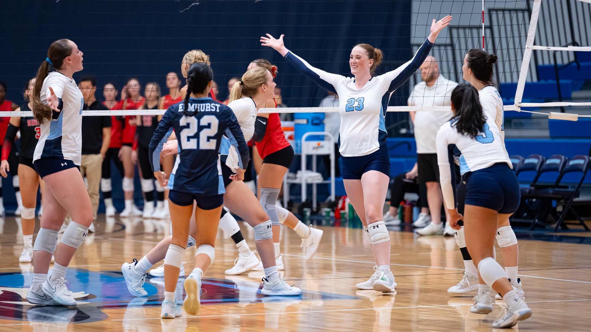 Elmhurst Women's Volleyball vs. Rhodes College 9/12/2025