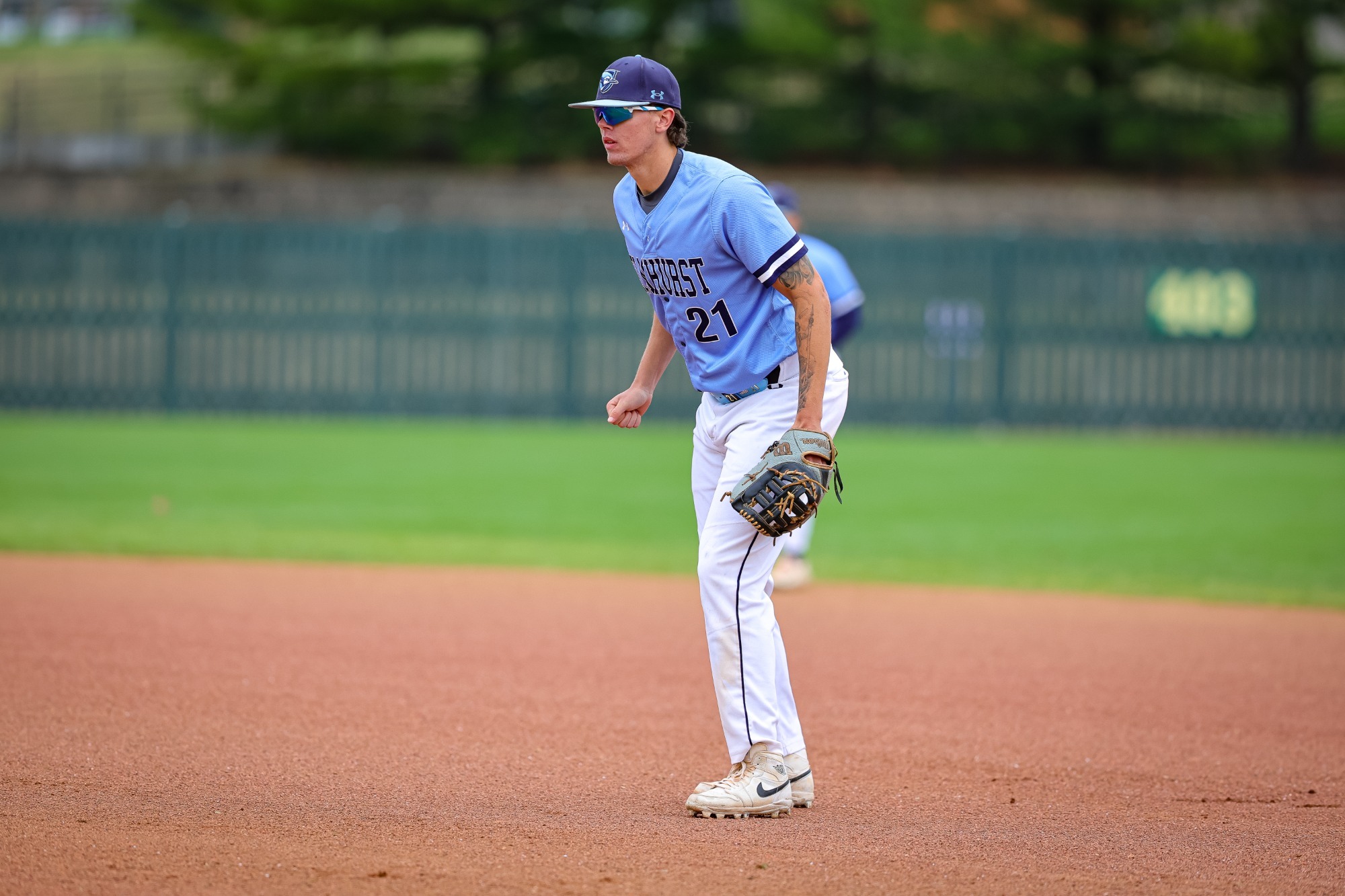 Elmhurst University Baseball vs. North Central College 4/3/25. Photo by Norman Cohen/Diamond Photography.