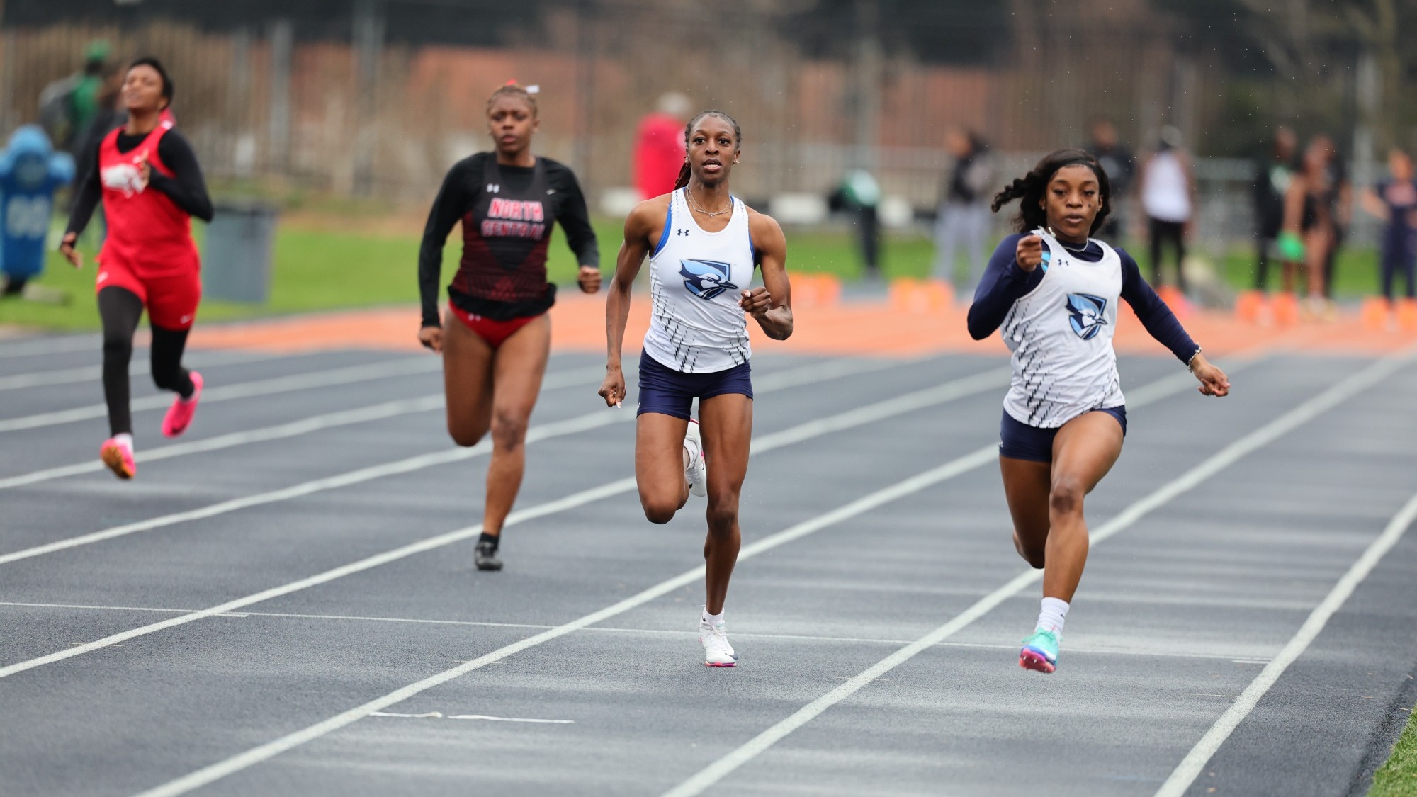 Sprinters at Wheaton Invite