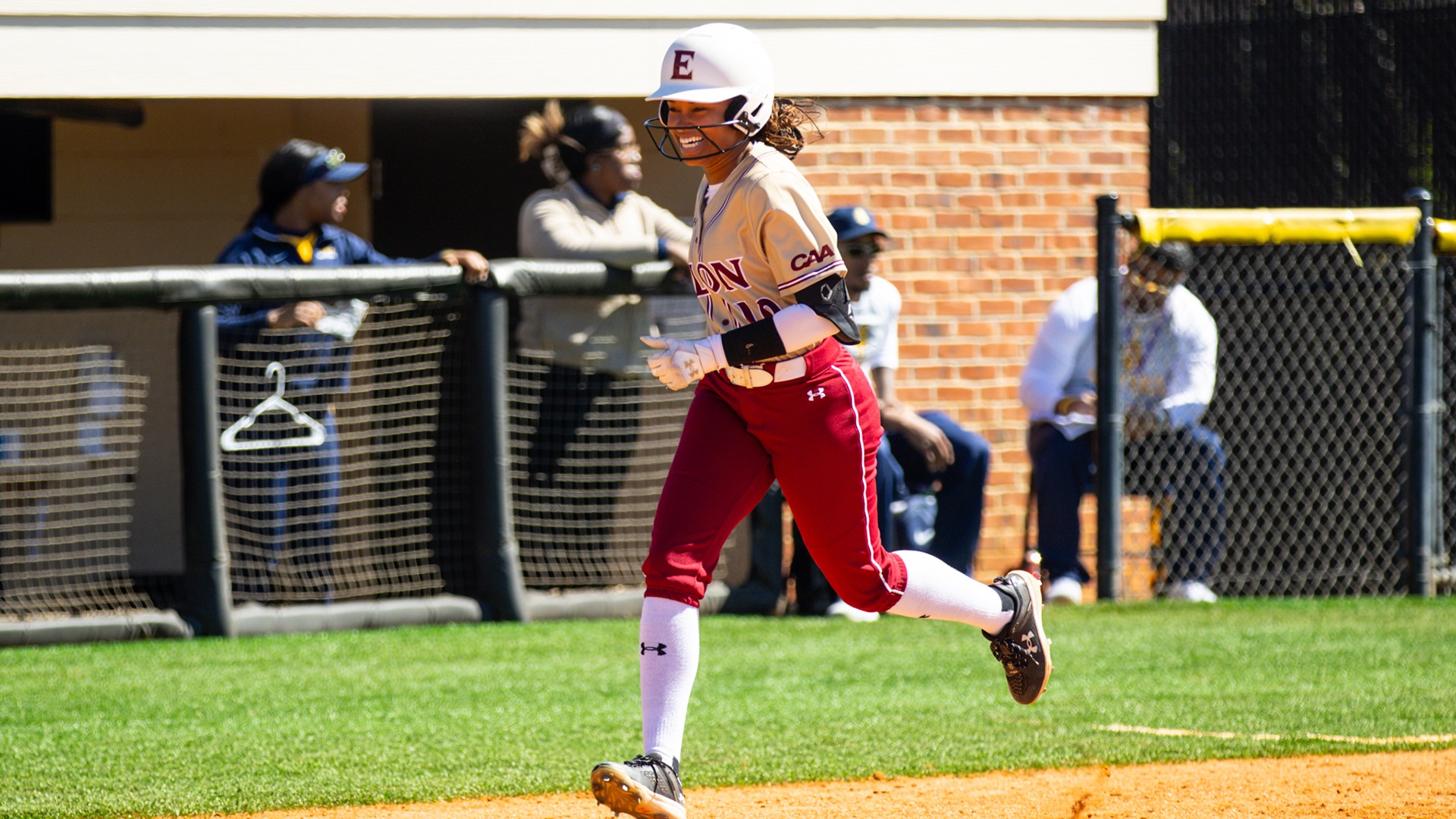 Mauri Murray jogging home after her home run versus N.C. A&T on March 10