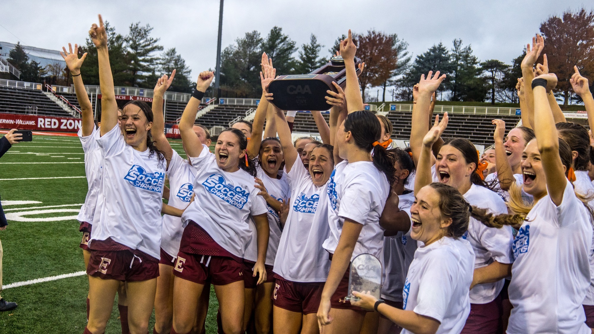 Women's Soccer: CAA Champions Celebration