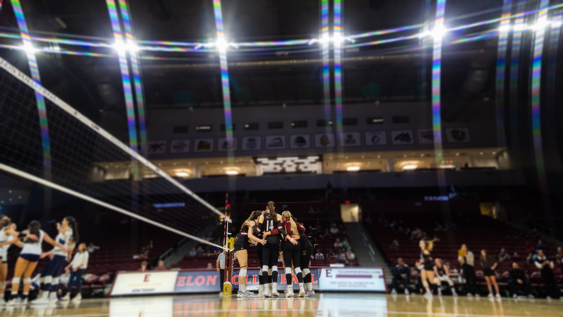 Elon Volleyball versus UNCW on Nov. 9