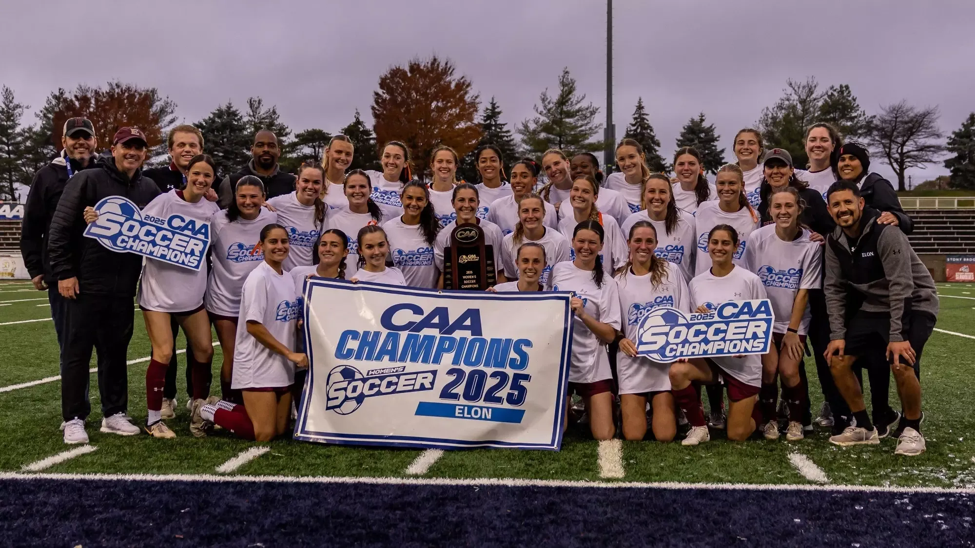Women's Soccer: 2025 CAA Champions - Postgame