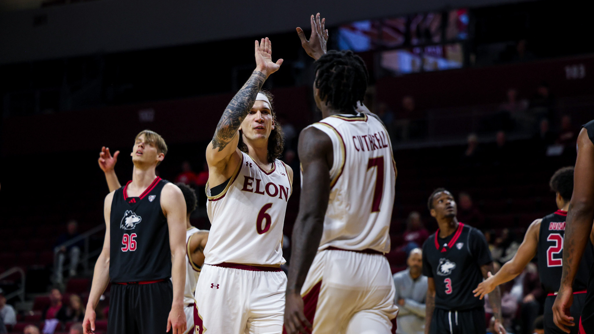 Men's Basketball: Kacper Klaczek, Chandler Cuthrell vs. NIU