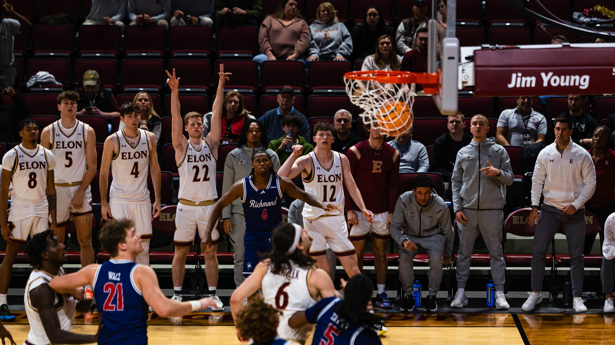 Men's Basketball: Isaac Harrell vs. Richmond