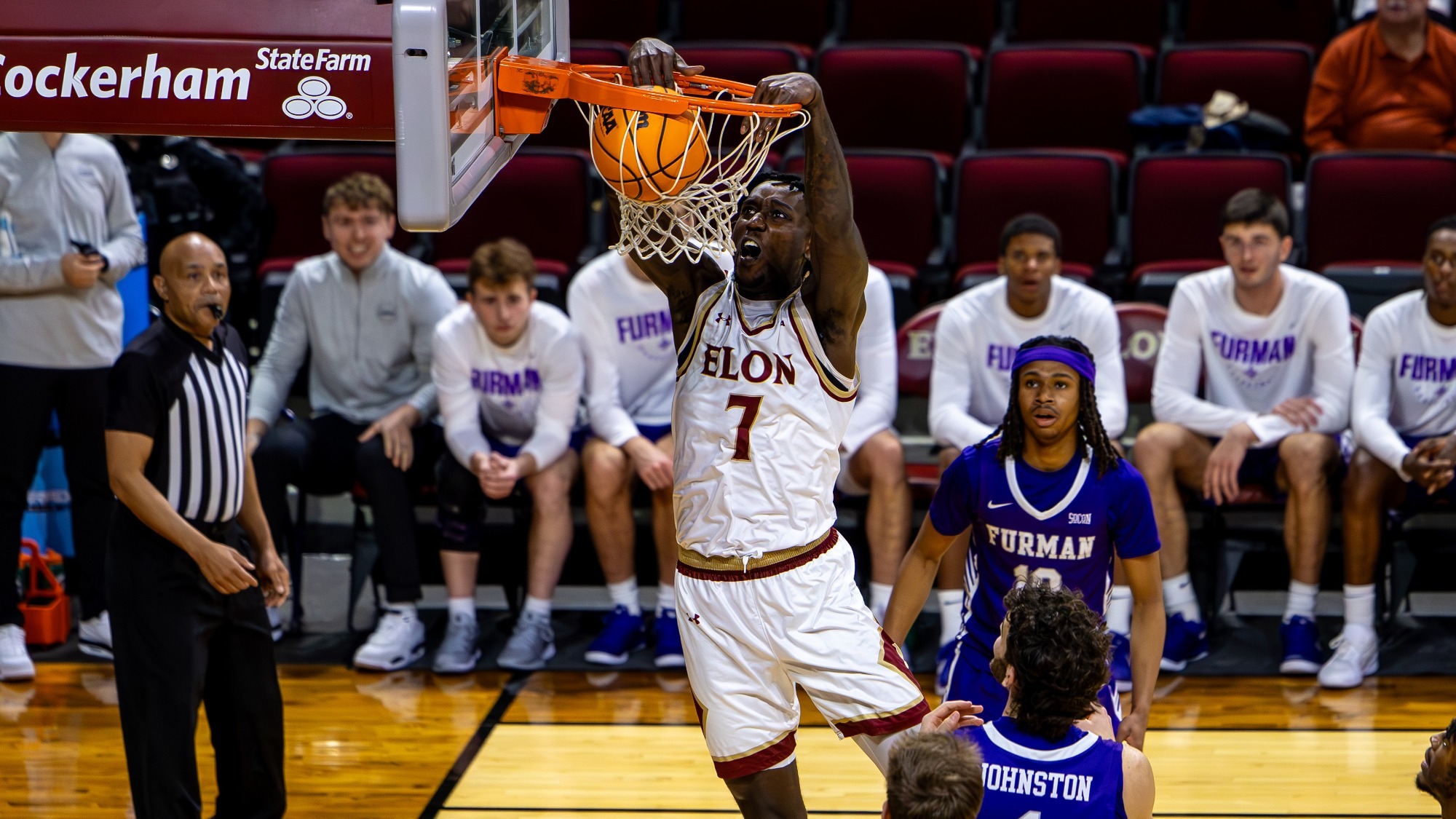 Men's Basketball: Chandler Cuthrell vs. Furman
