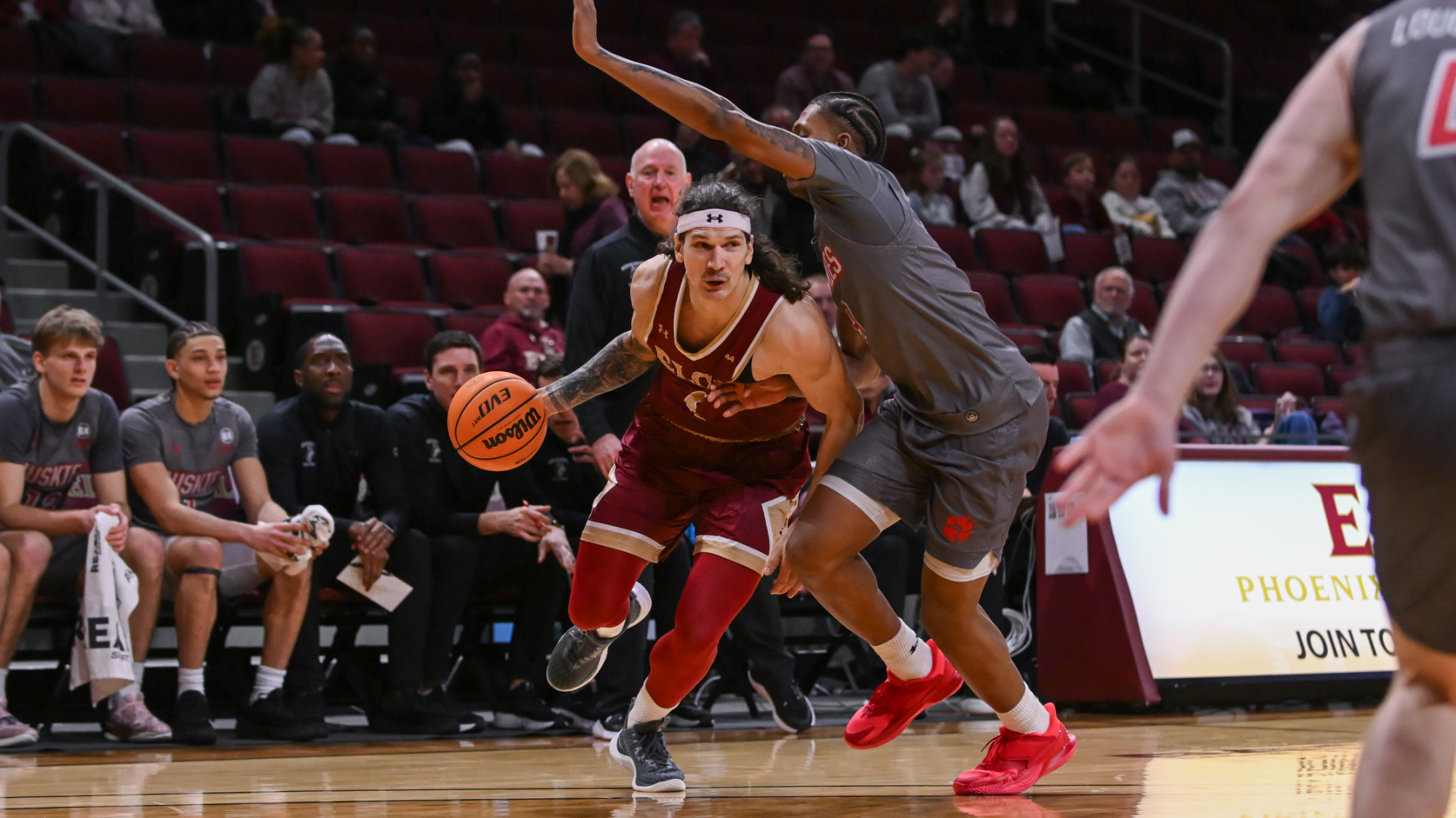 Men's Basketball: Kacper Klaczek vs. Northeastern 2