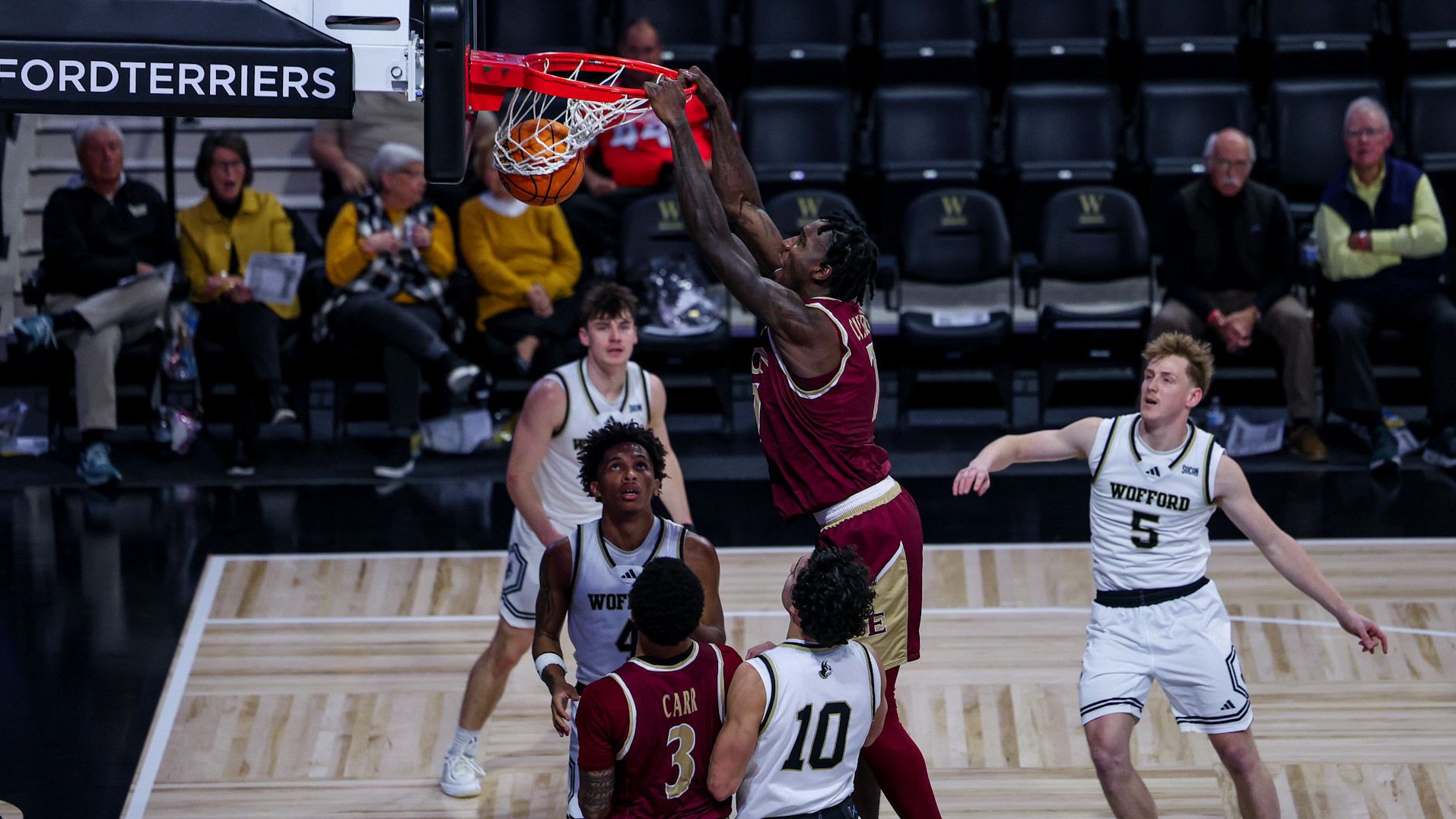 Men's Basketball: Chandler Cuthrell at Wofford