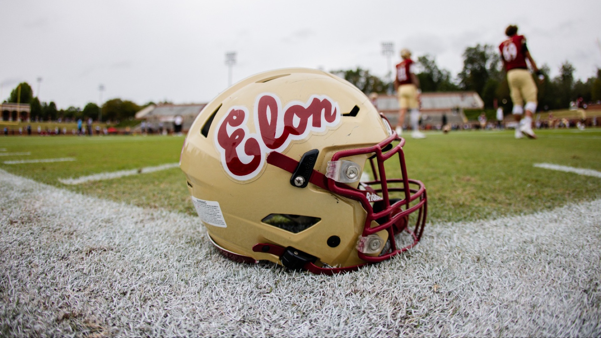Elon Football Helmet