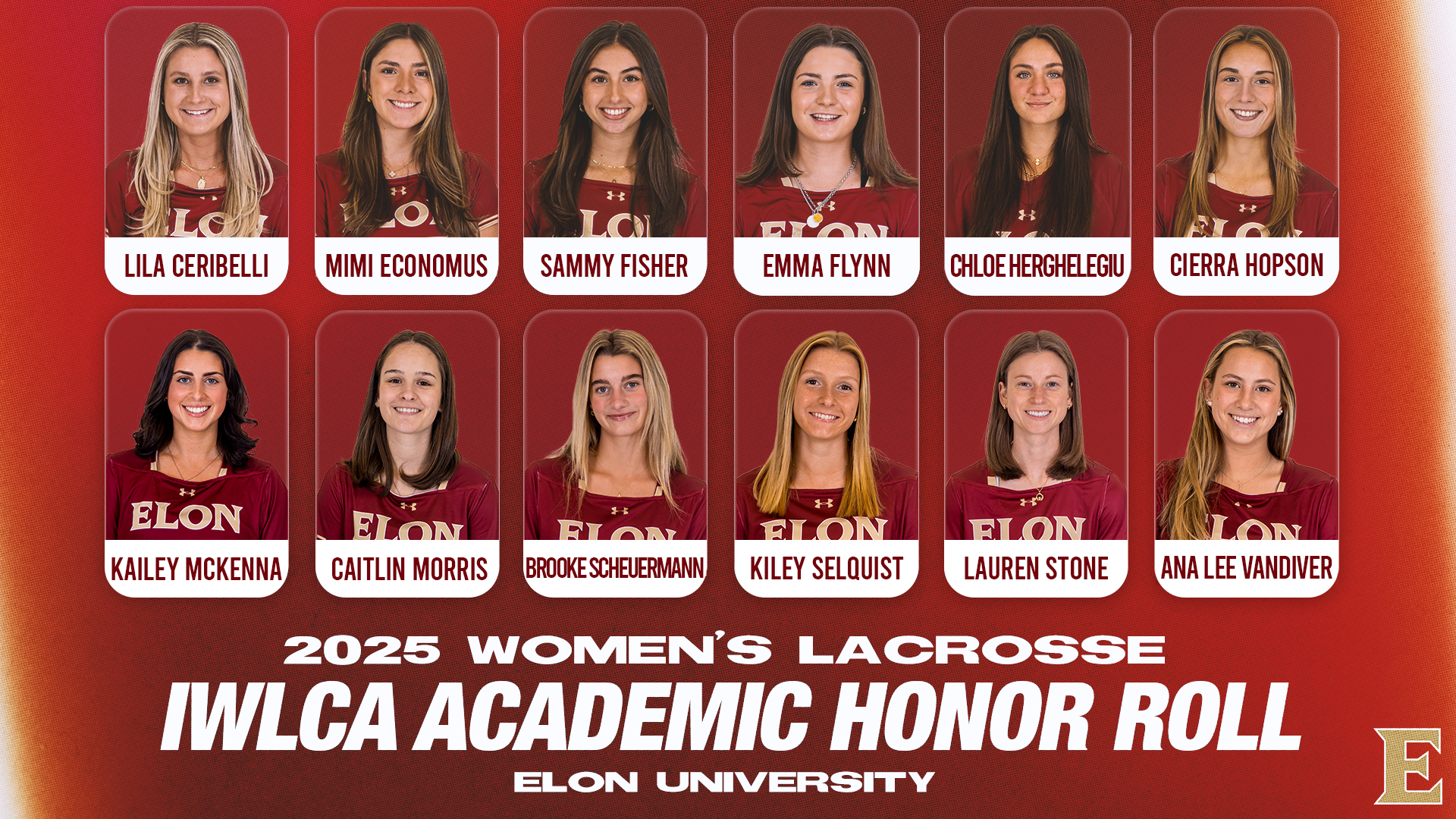 2025 IWLCA Academic Honor Roll