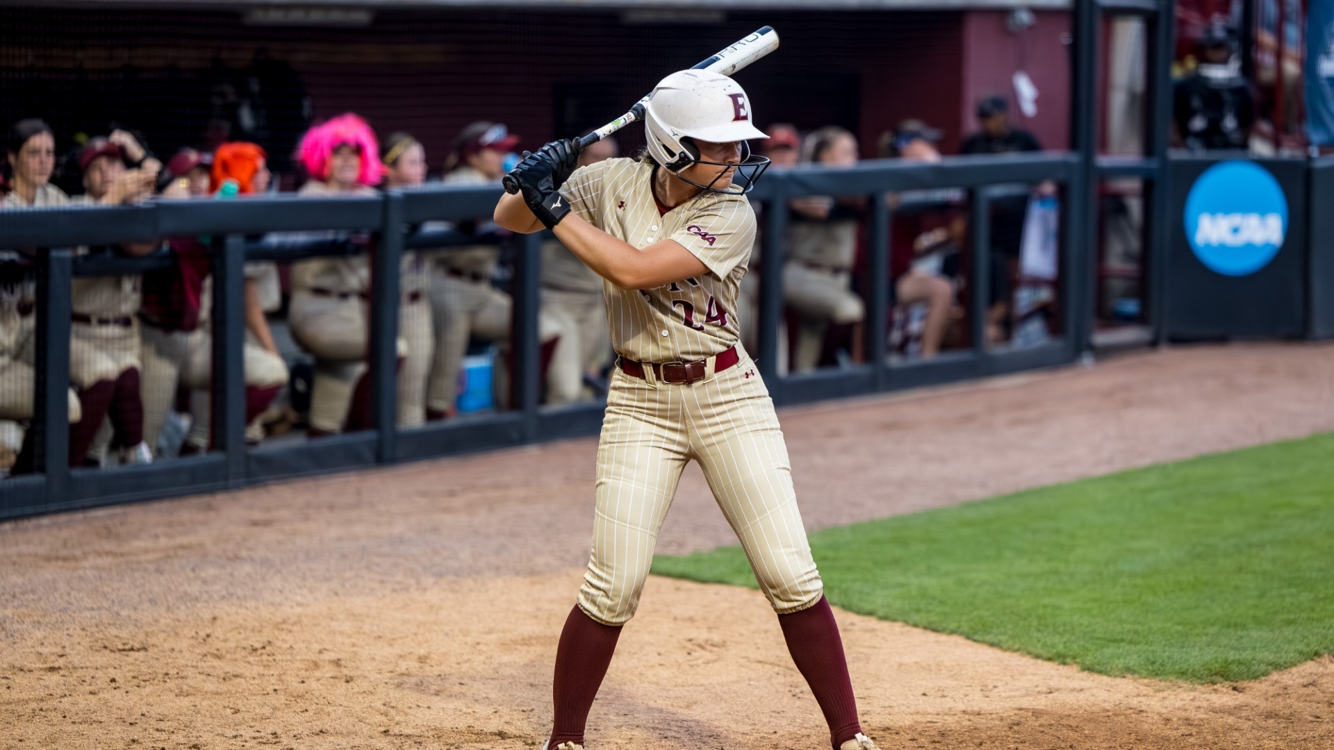 Peyton Fitzpatrick at the plate versus South Carolina