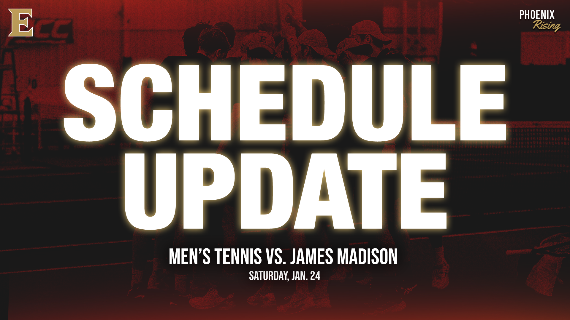 Men's Tennis Cancellation vs. James Madison