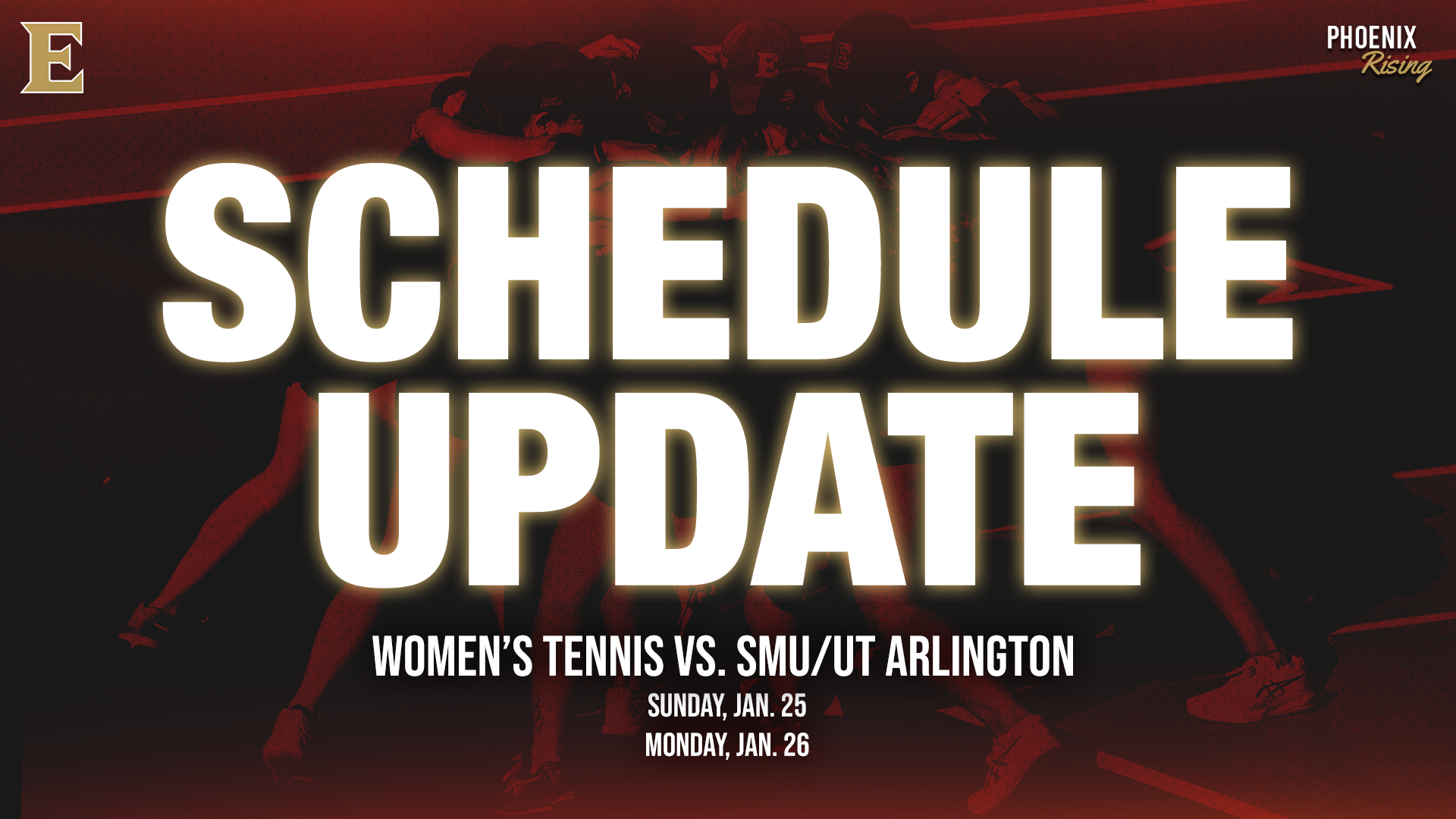 Women's Tennis Cancelations vs. SMU and UT Arlington