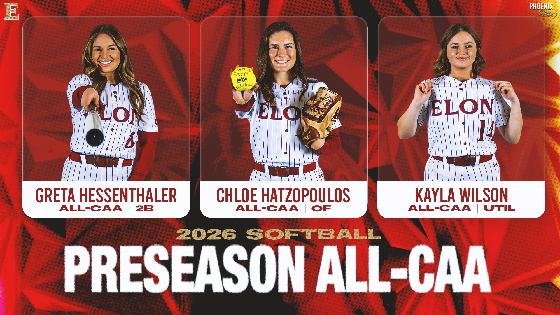 2026 Preseason All-CAA Softball