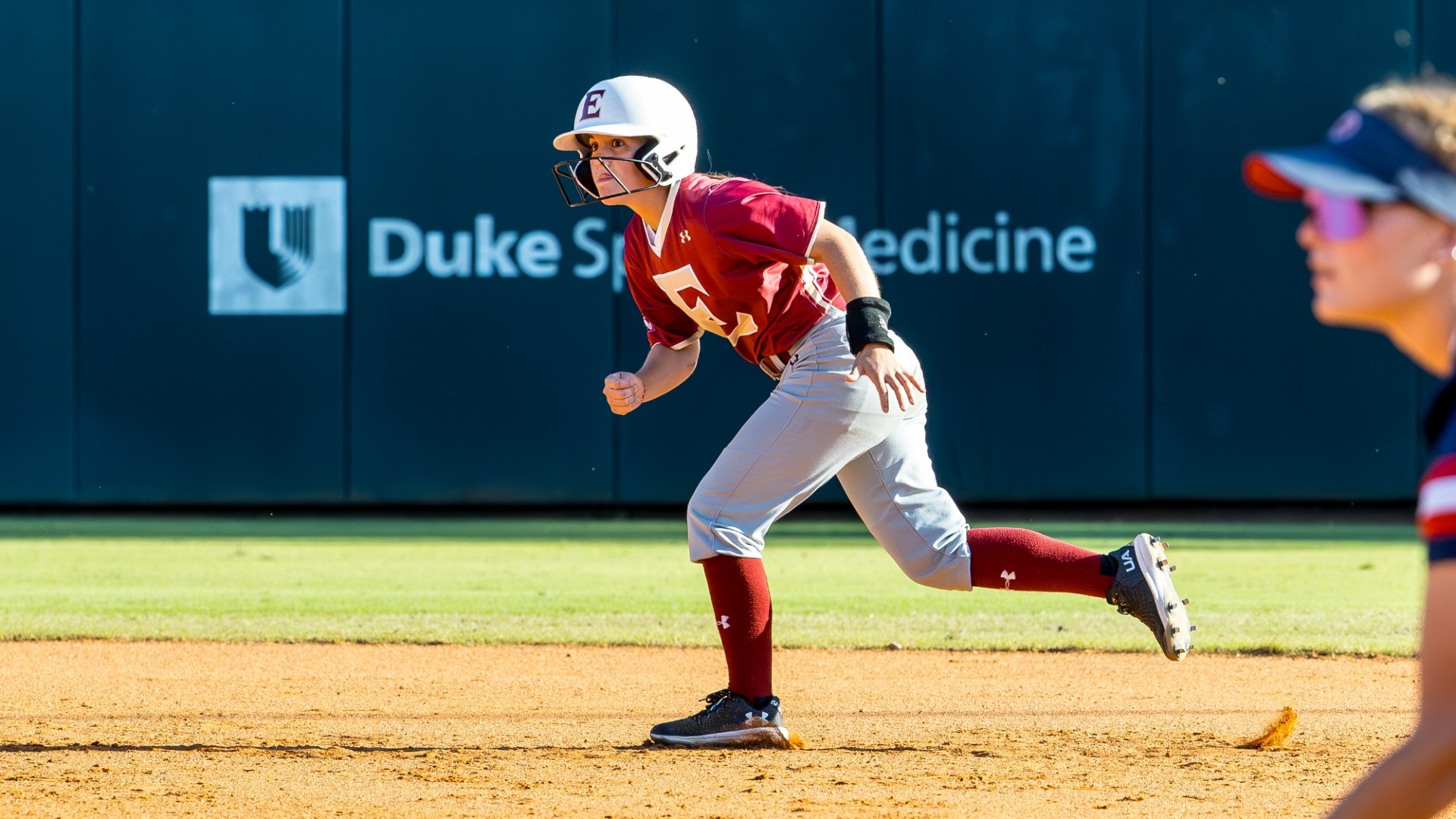 Hannah Chandler on the base paths versus Louisburg