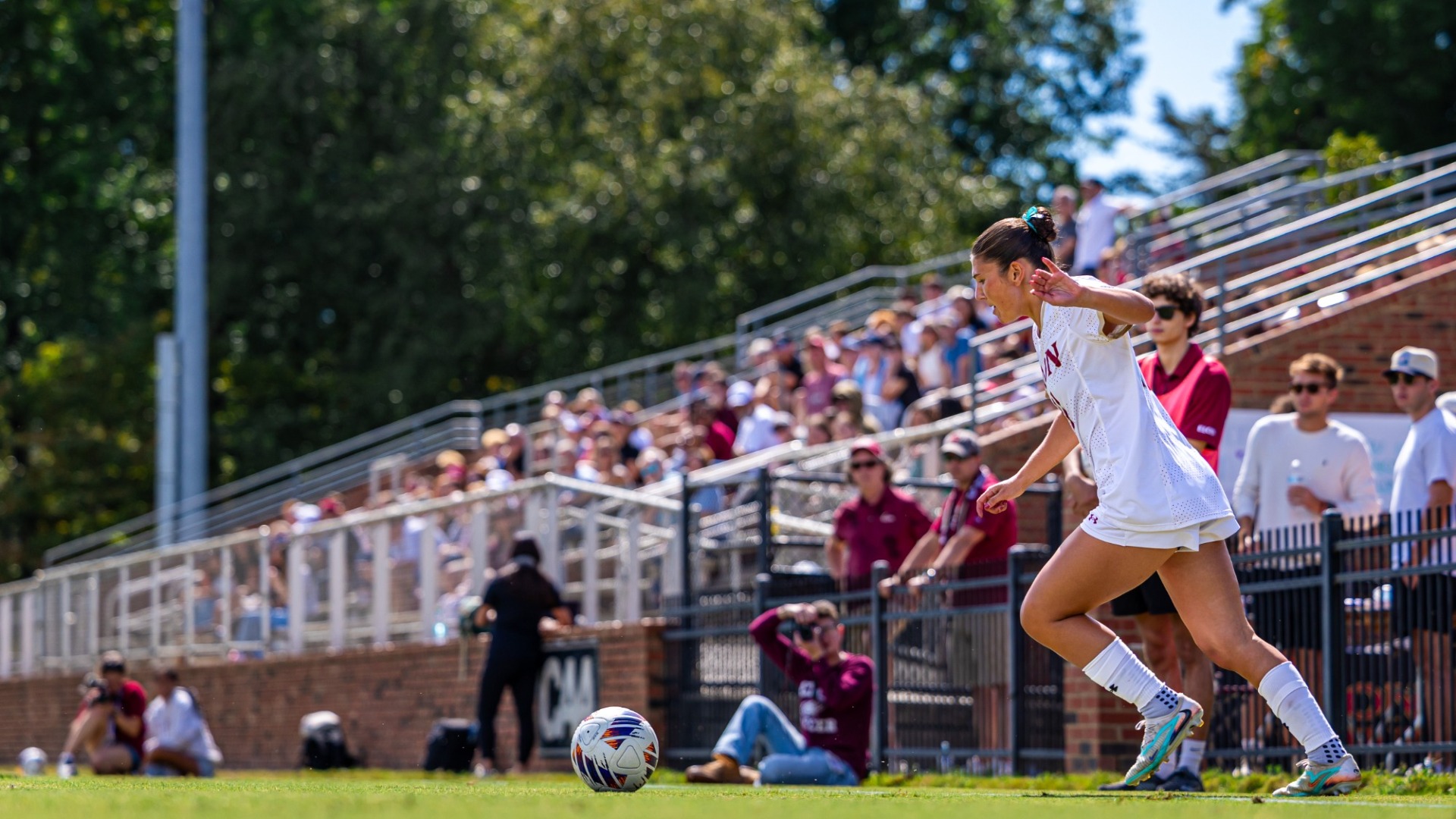 Talia Feigin free kick at Rudd Field