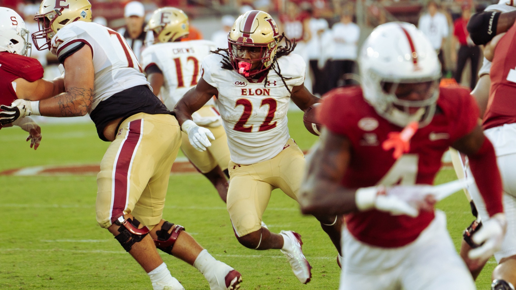 Football: Kamerin McDowell-Moore at Stanford
