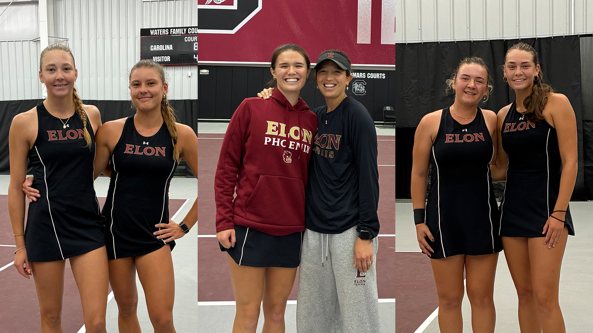 Women's Tennis ITA Regionals doubles wins