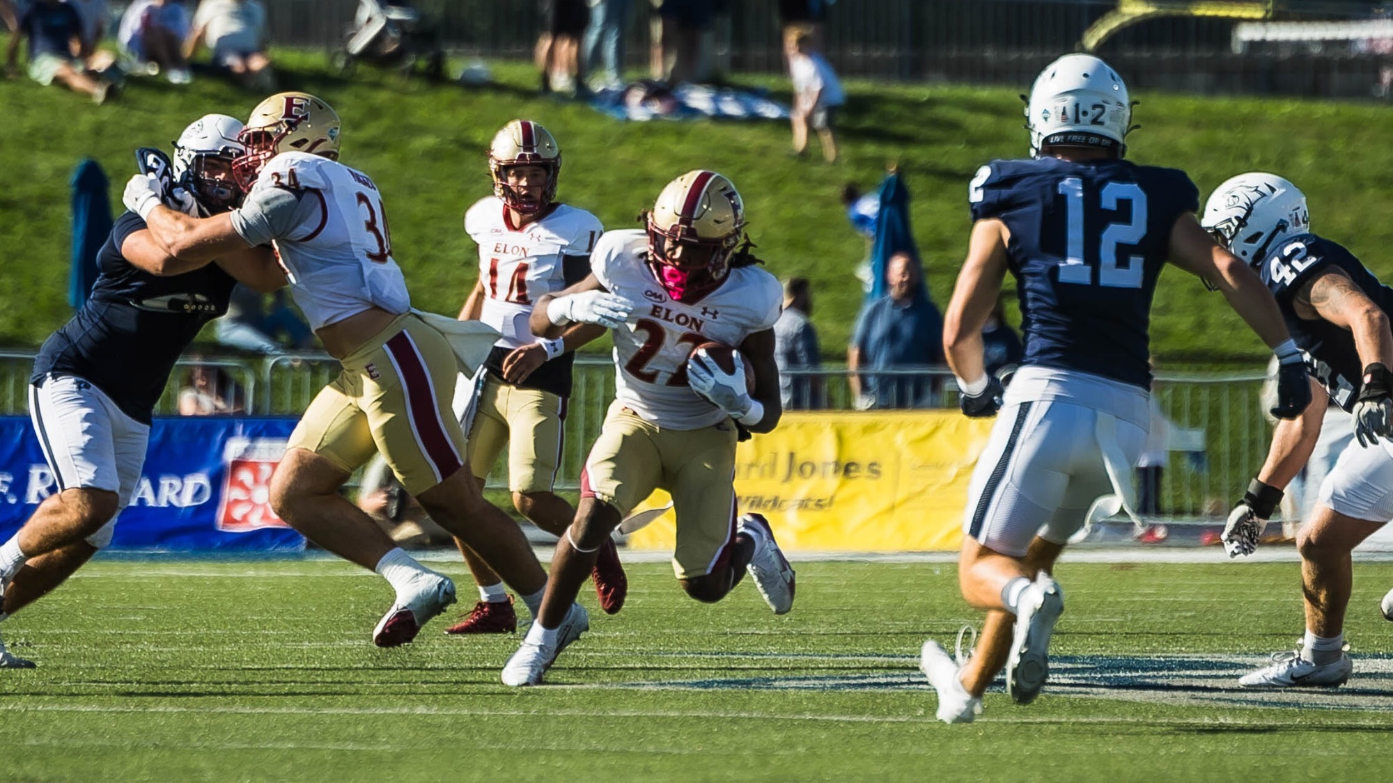 Football: Kamerin McDowell-Moore