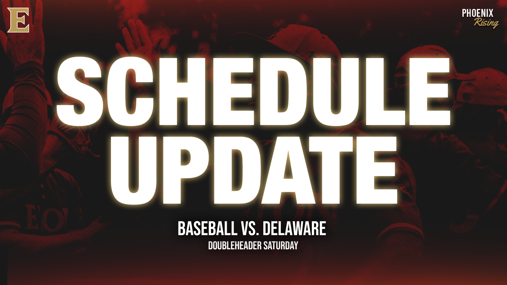 Doubleheader vs. Delaware Announcement
