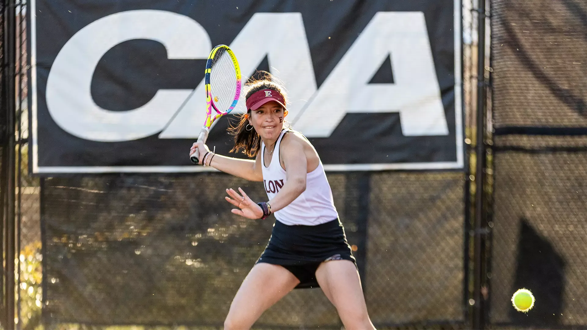 Mariana Reding forehand vs. Liberty