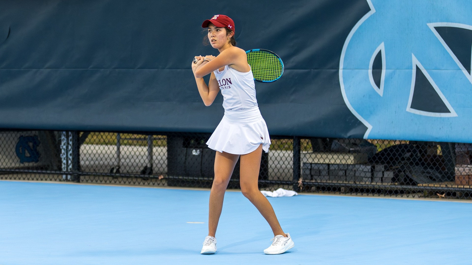 Alexis Nyborg backhand vs. UNC