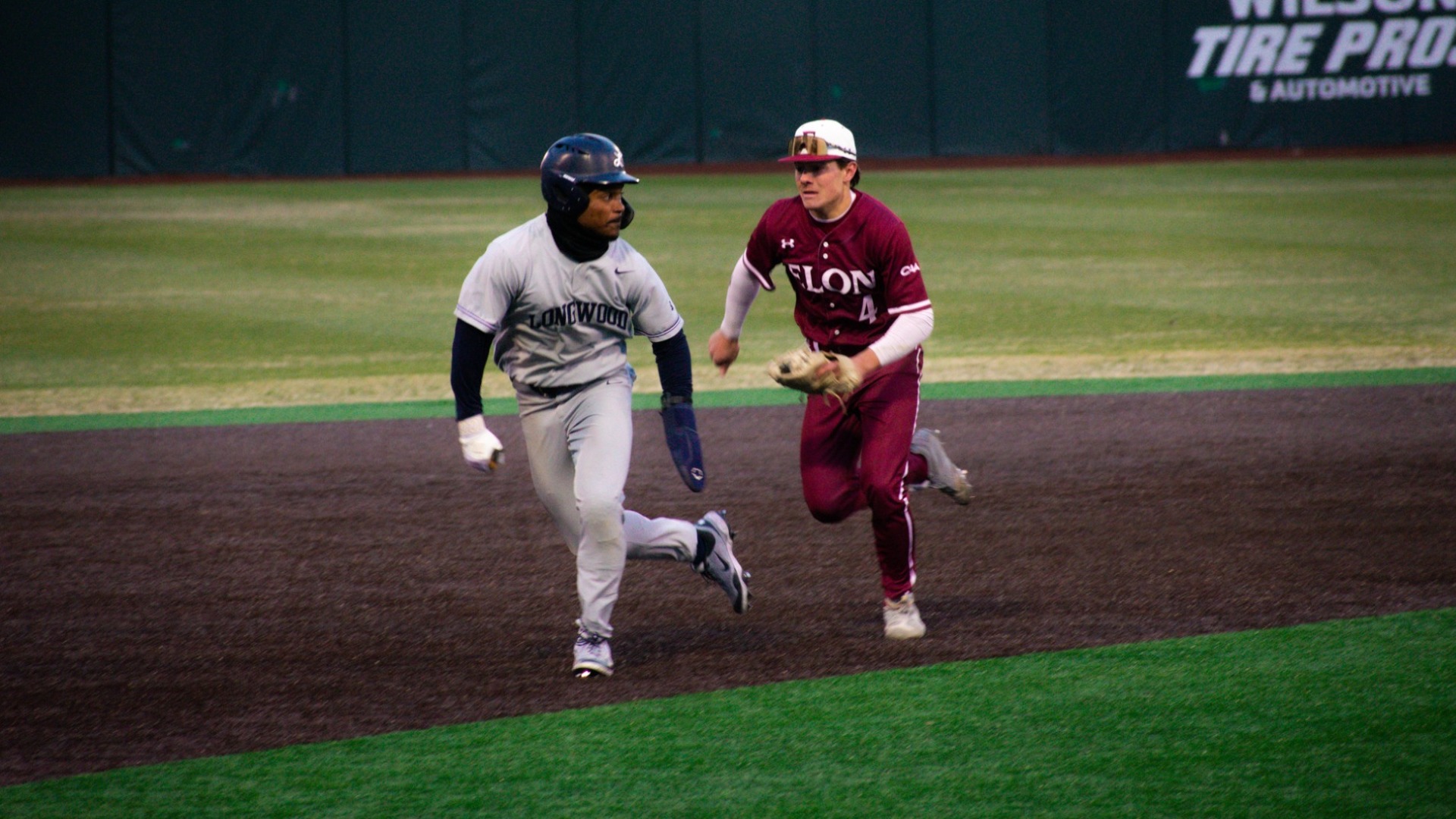 Gar Hindle Chases Down a Baserunner
