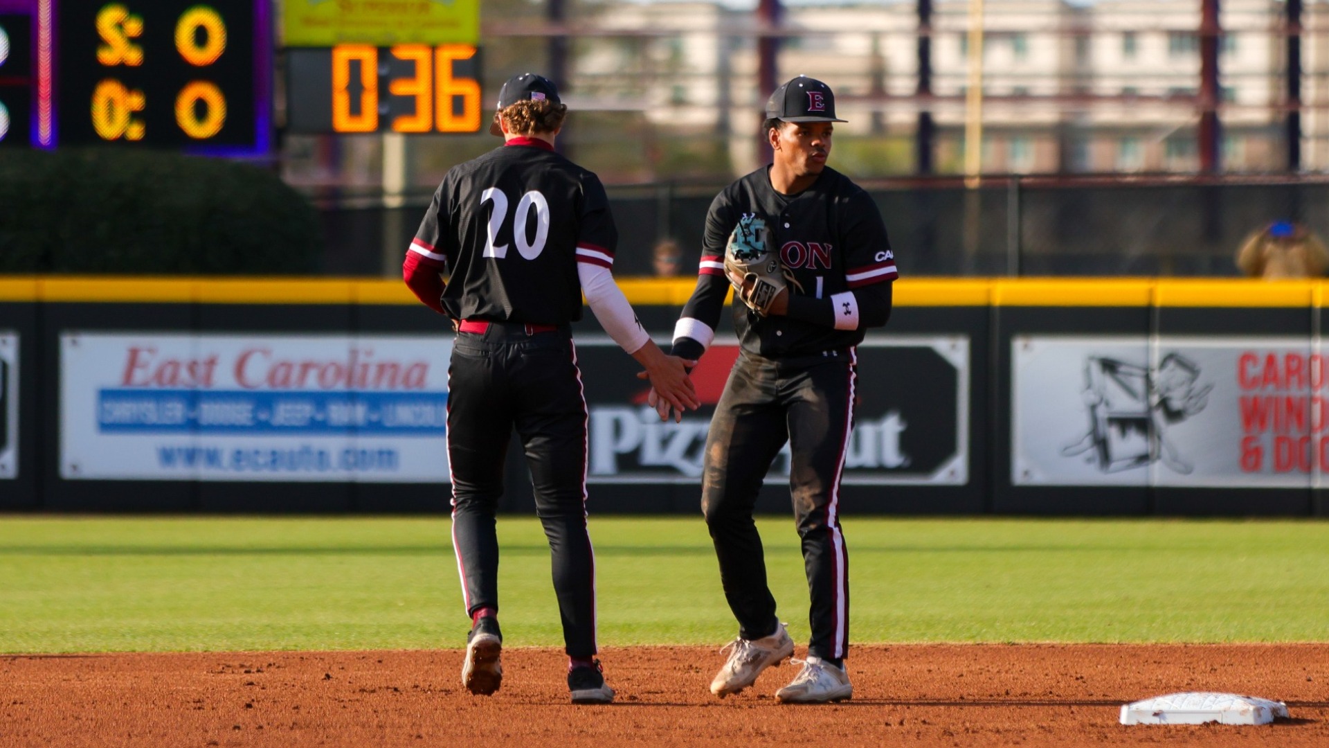 Jackson Alford and Jake Hajdu at ECU
