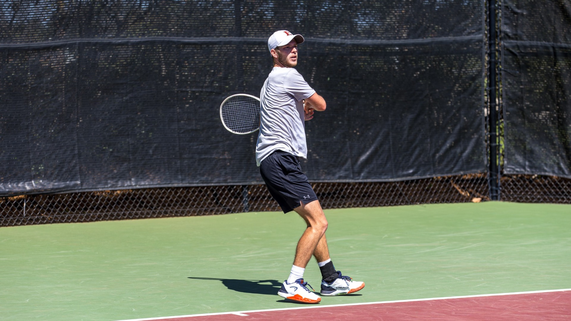 Jack Curtis forehand vs. Old Dominion
