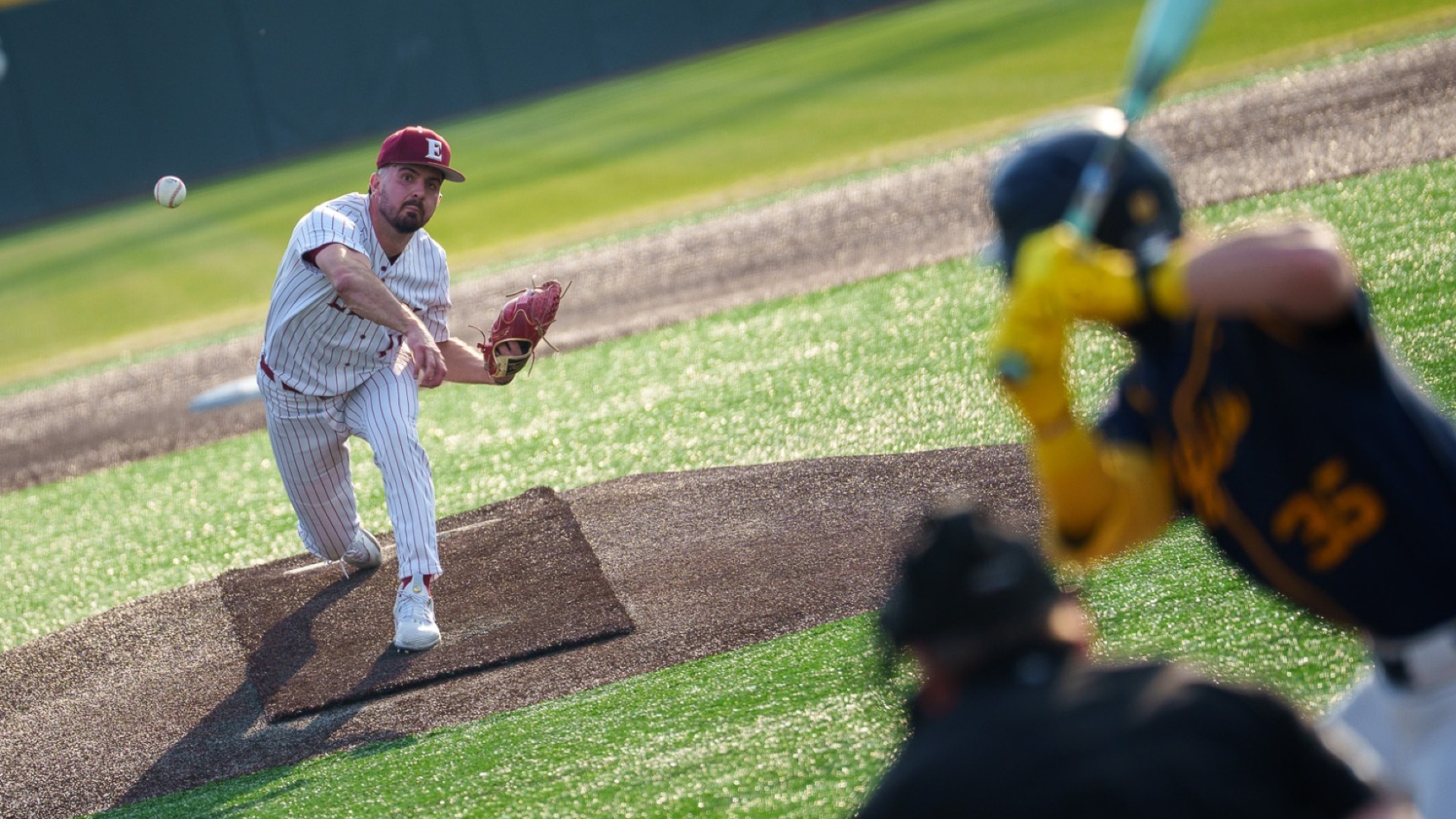 Brian Strange against North Carolina A&T