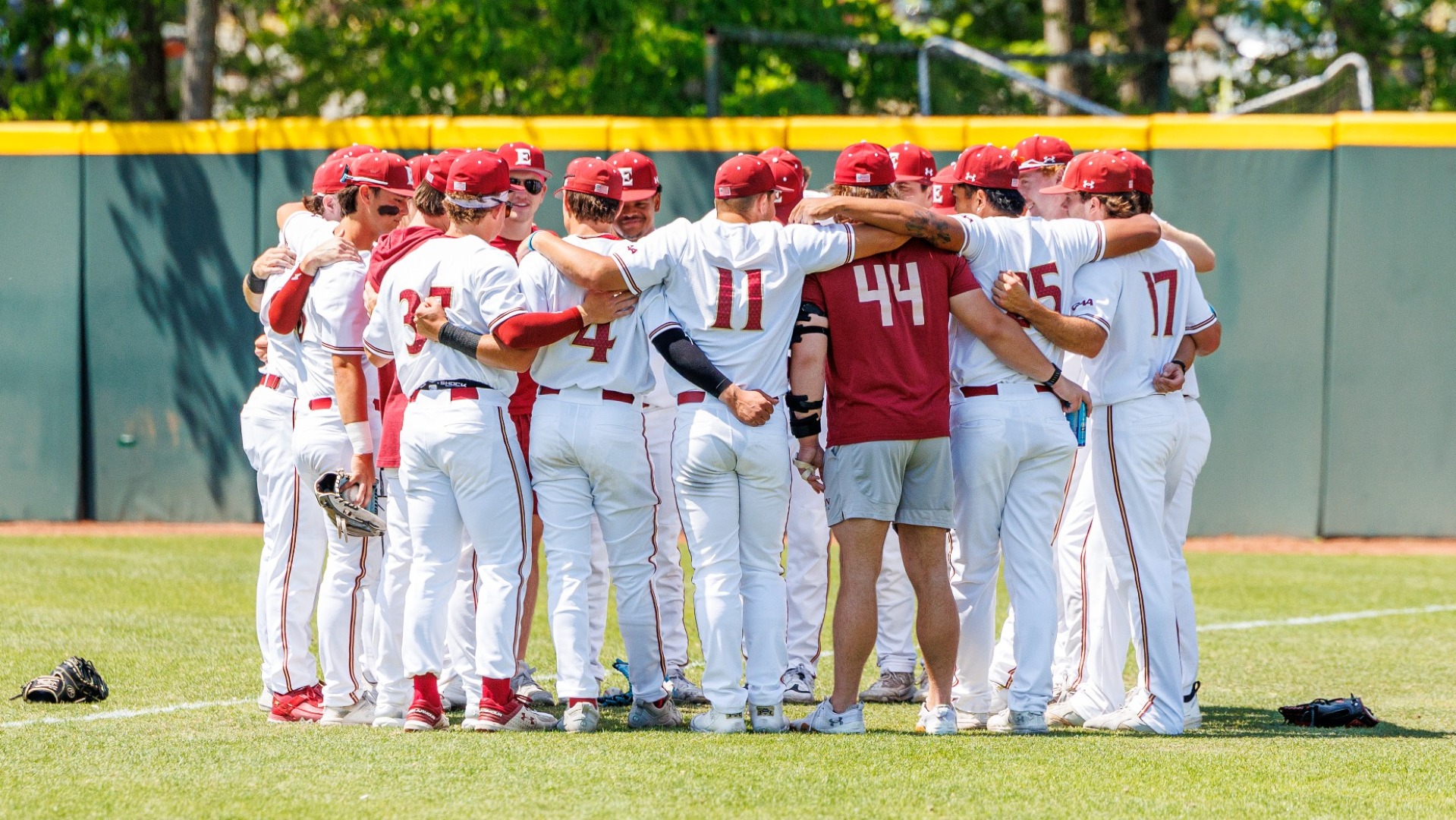 Baseball Team Huddle