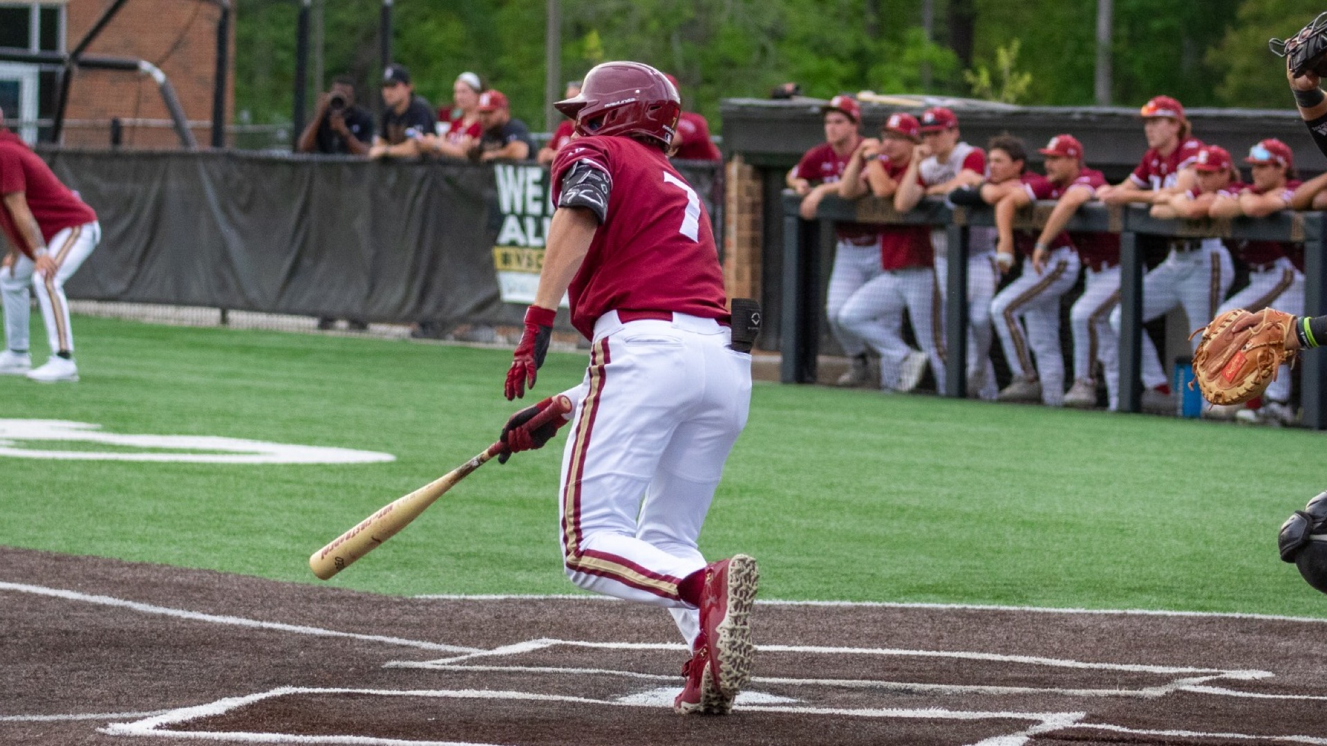 Lawson Wheeler RBI single against Winthrop 